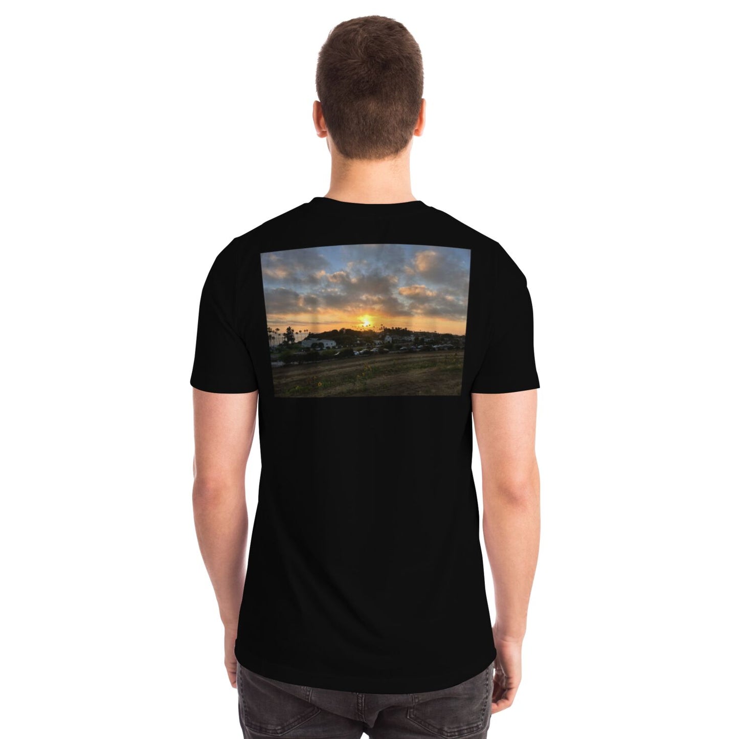 Surfer Smiles T-shirt Black