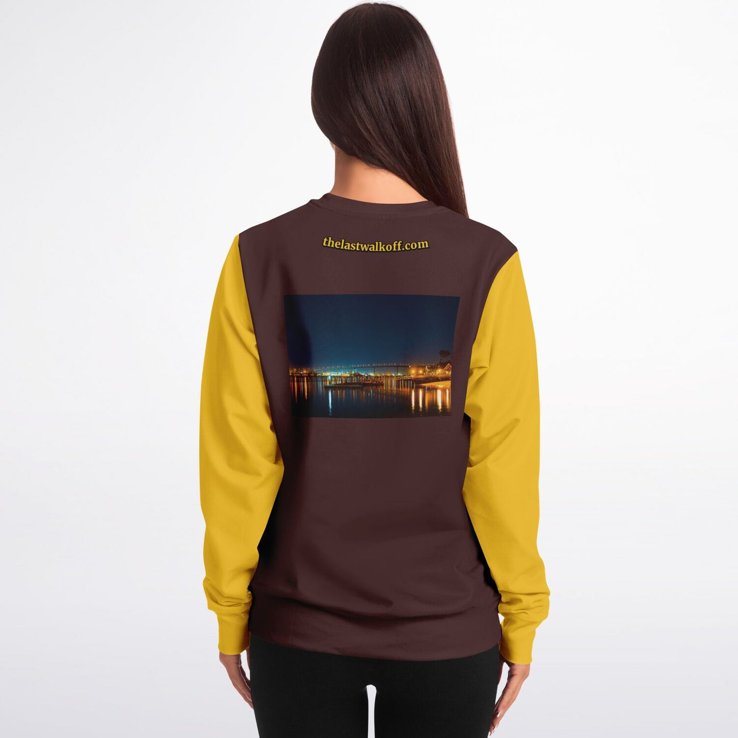 Official San Diego Gold Brown Long Sleeve Shirt .394 Swing