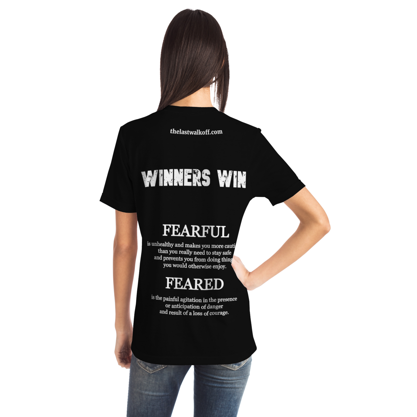 Feared not Fearful Winners Win T-Shirt Black