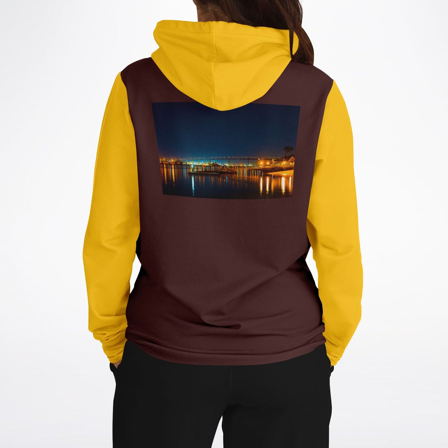 Official San Diego .394 Swing Coronado Gold Brown Hoodie
