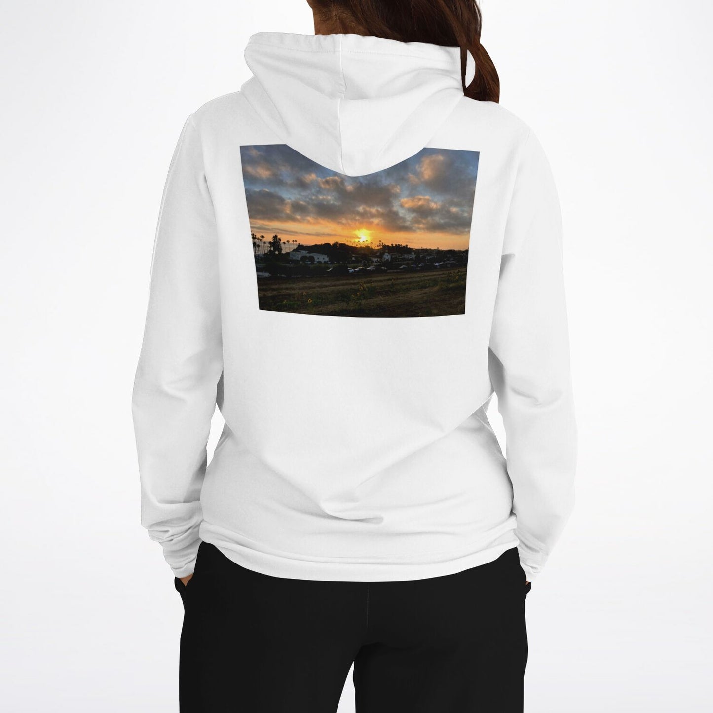 Surfer Smiles Hoodie White