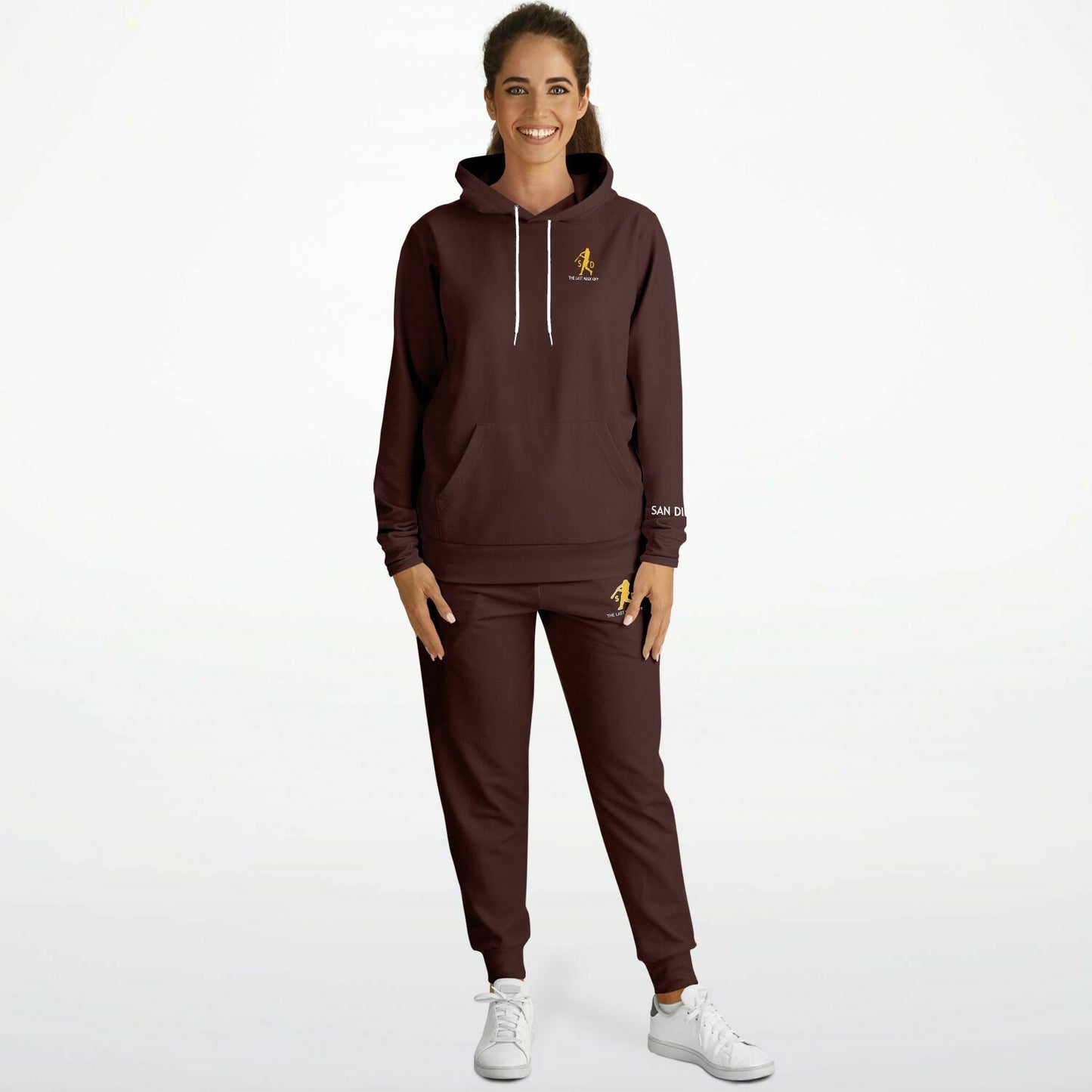 "The .394 Swing" Brown Hoodie and Joggers Coronado SD