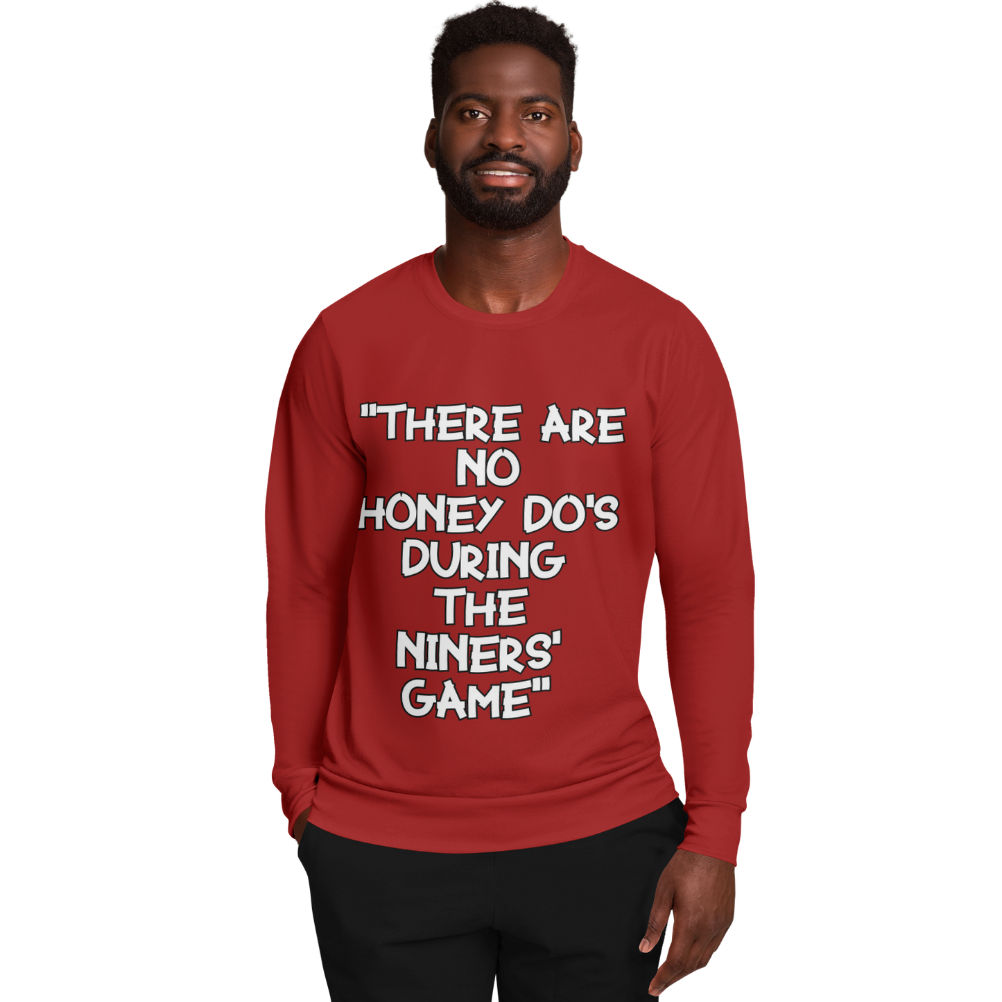 Honey Do's Darker Red Long Sleeve Shirt