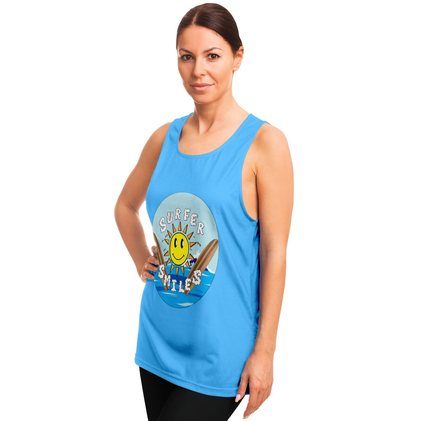 Surfer Smiles Tanktop Blue