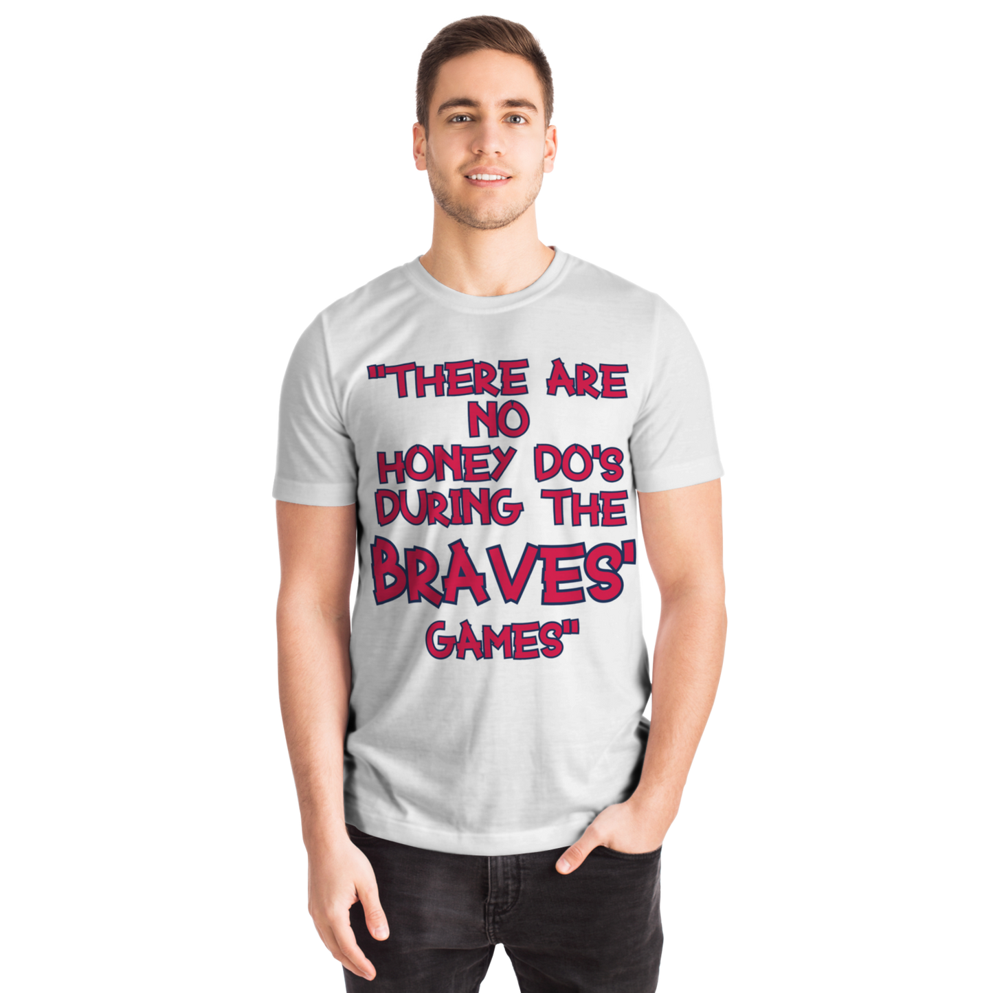 Honey Do's T-shirt Scar Red & Blue