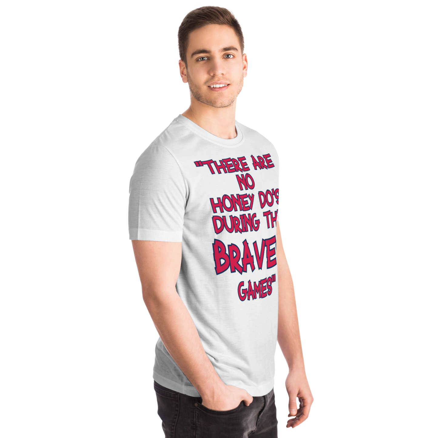 Honey Do's T-shirt Scar Red & Blue