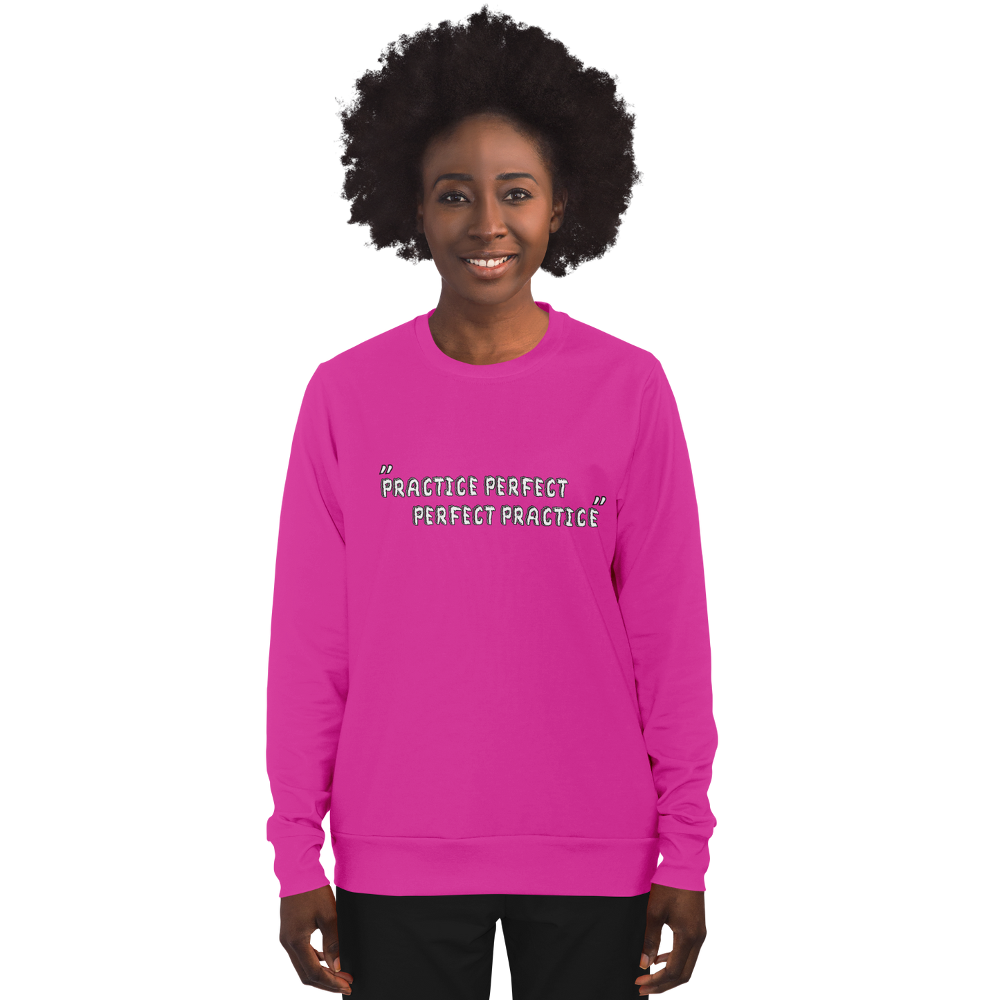Practice Perfect Winners Win Long Sleeve Shirt Pink