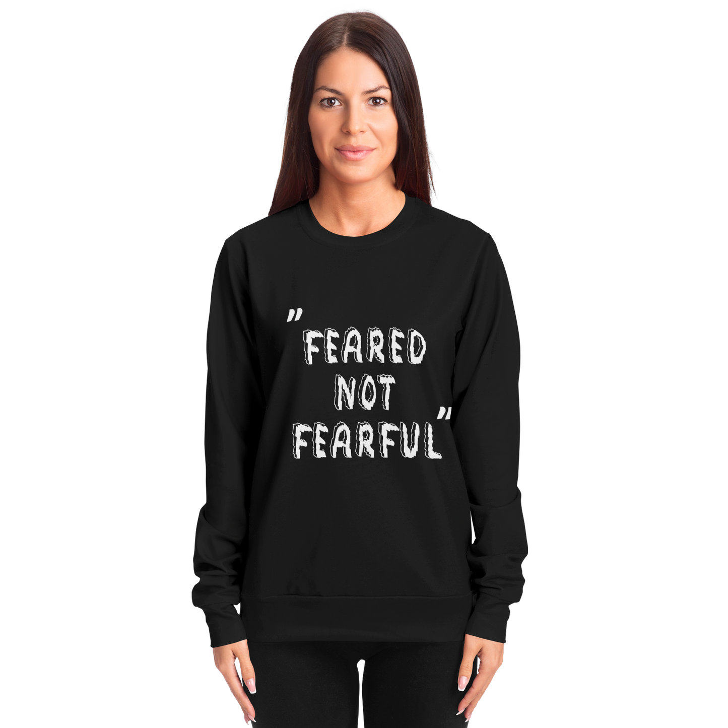 Feared not Fearful Winners Win Long Sleeve Shirt Black