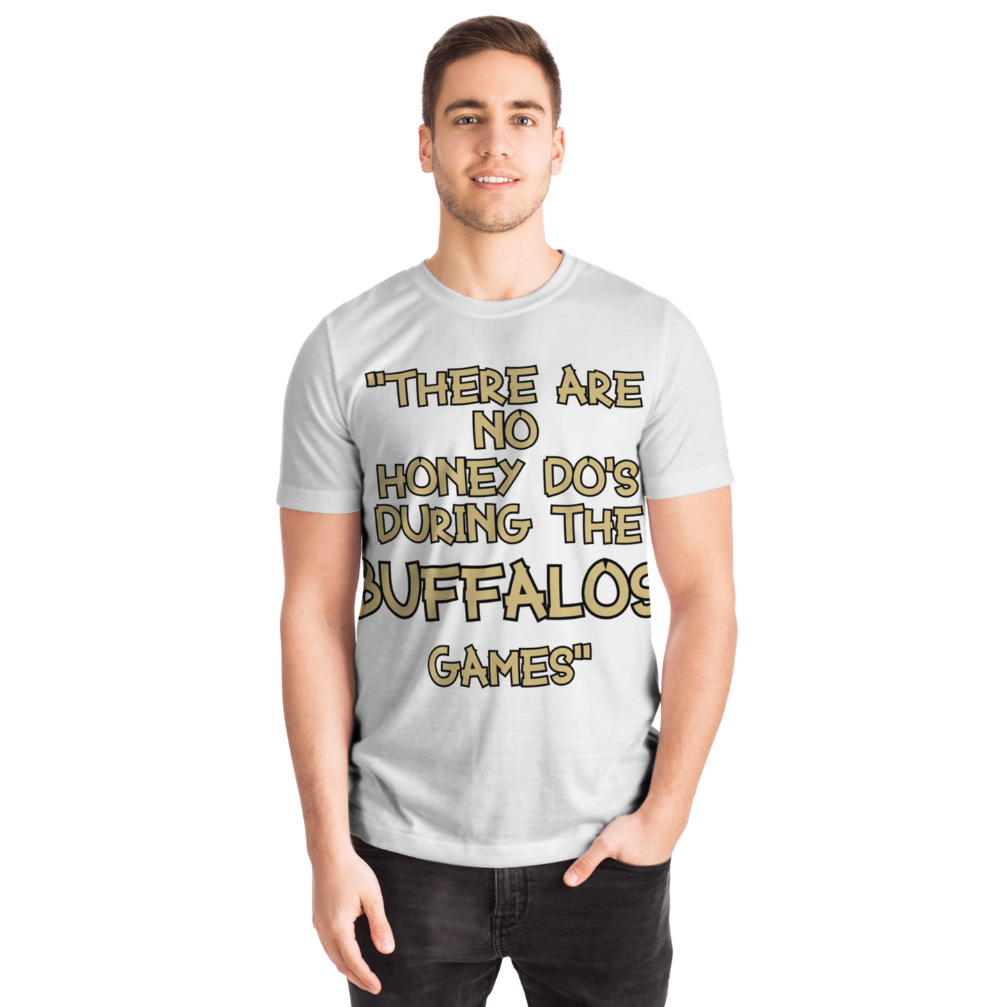 Honey Do's T-shirt New Gold & Black