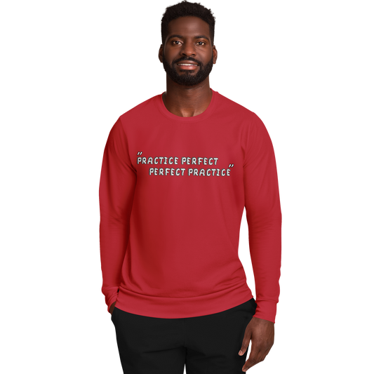 Practice Perfect Winners Win Long Sleeve Shirt Red