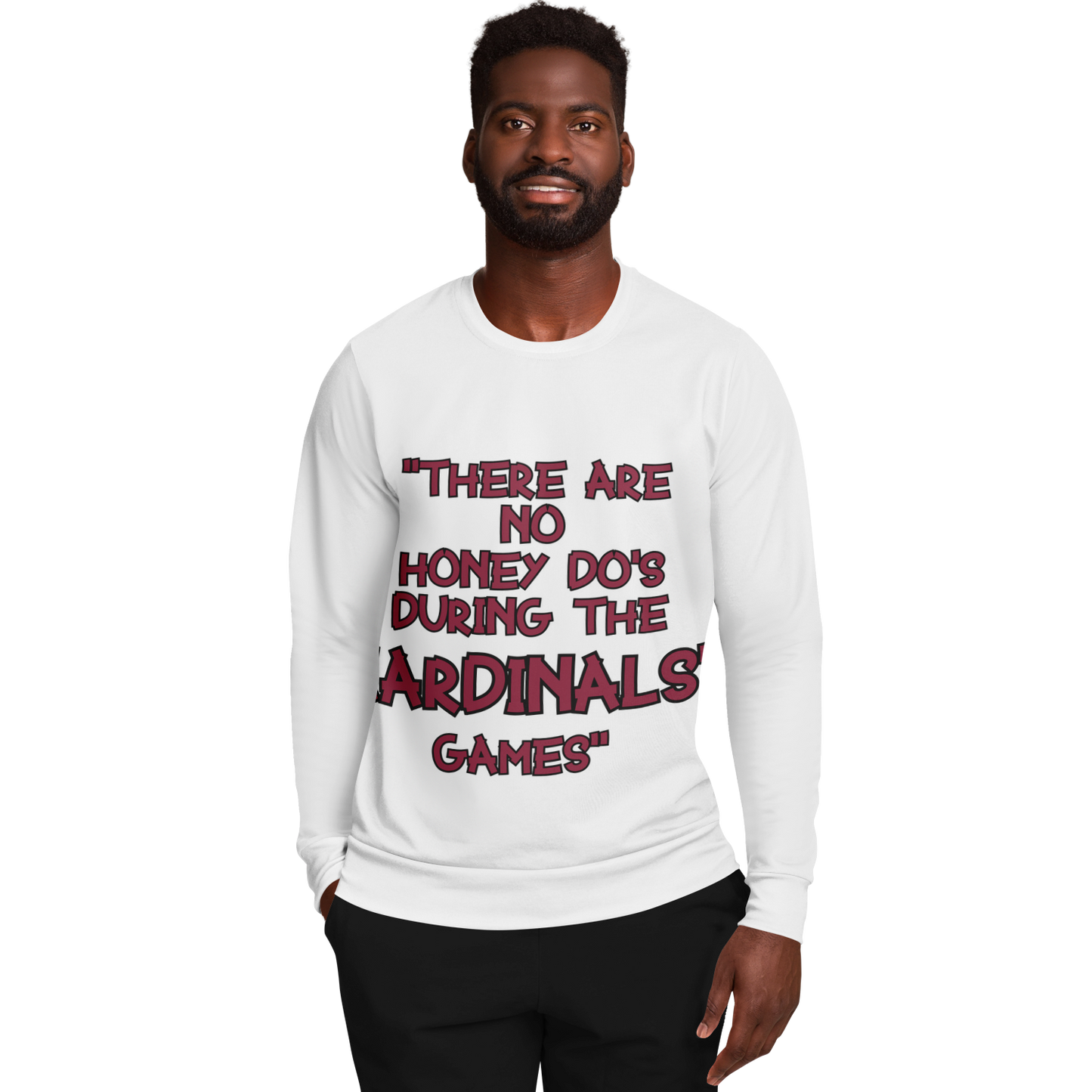 Honey Do's Long Sleeve Shirt Red & Black