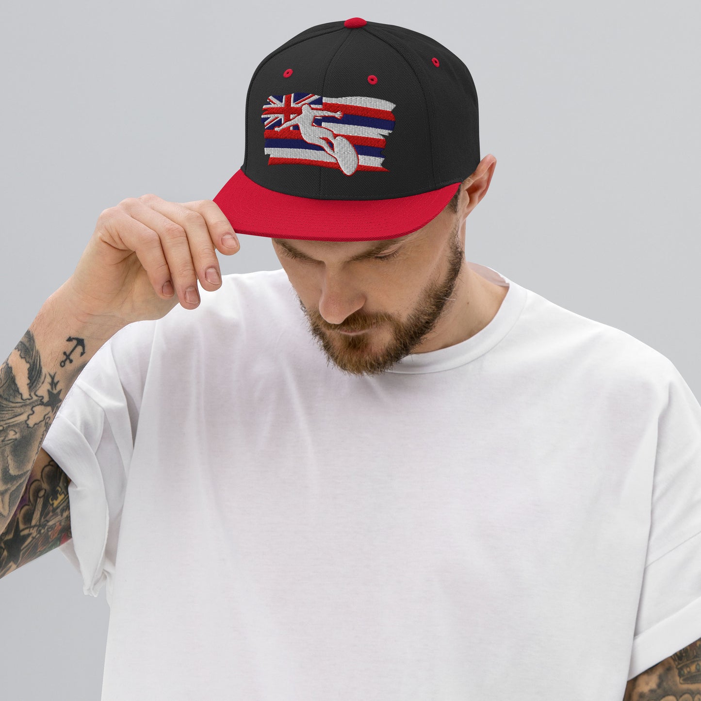Surf Maverick Aloha Snapback Hat