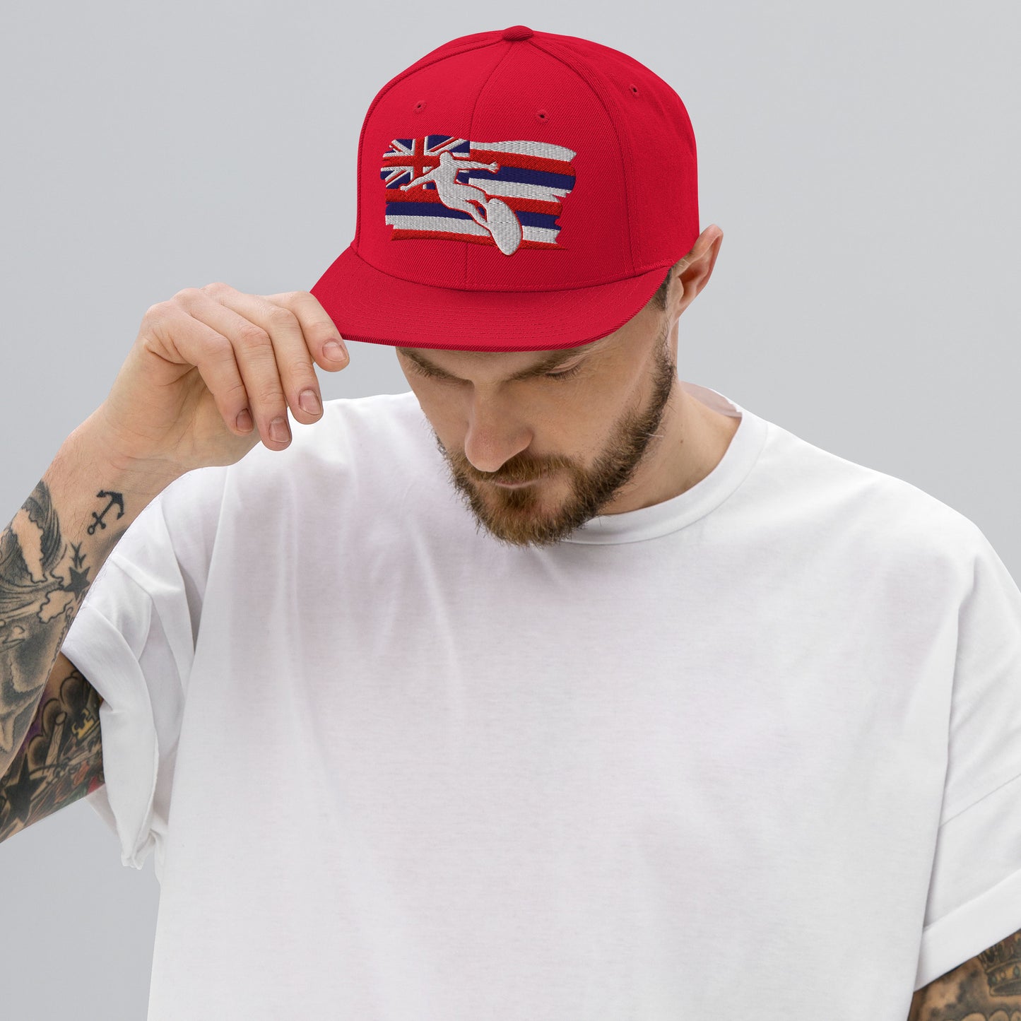 Surf Maverick Aloha Snapback Hat