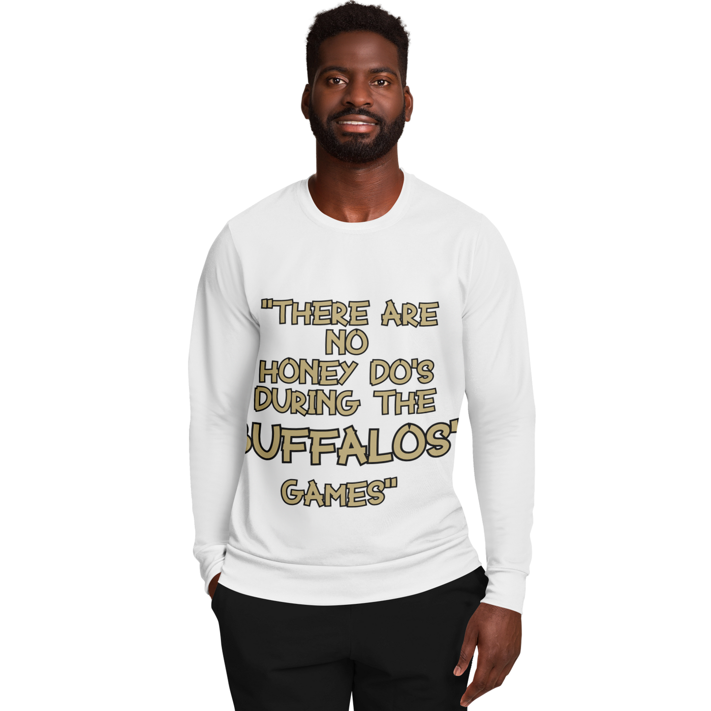 Honey Do's Long Sleeve Shirt New Gold & Black