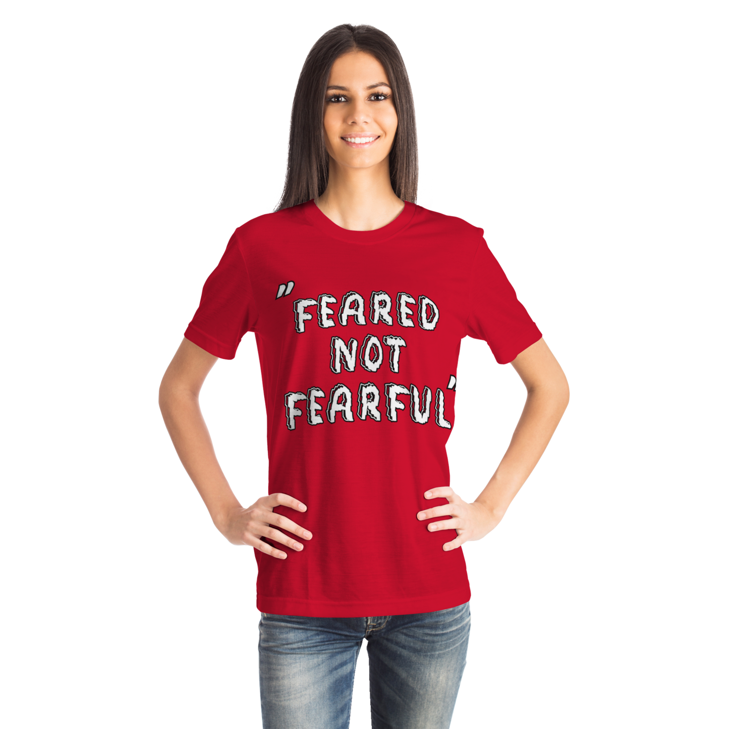Feared not Fearful Winners Win T-Shirt Red