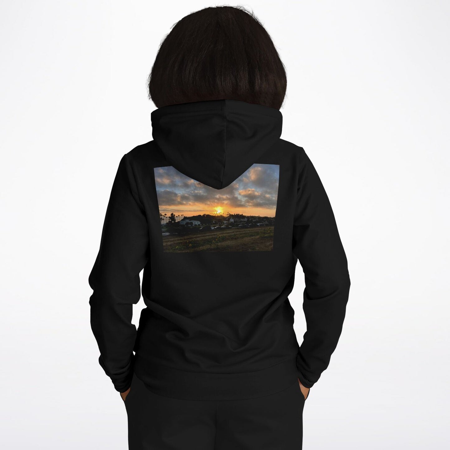 Surfer Smiles Hoodie Black