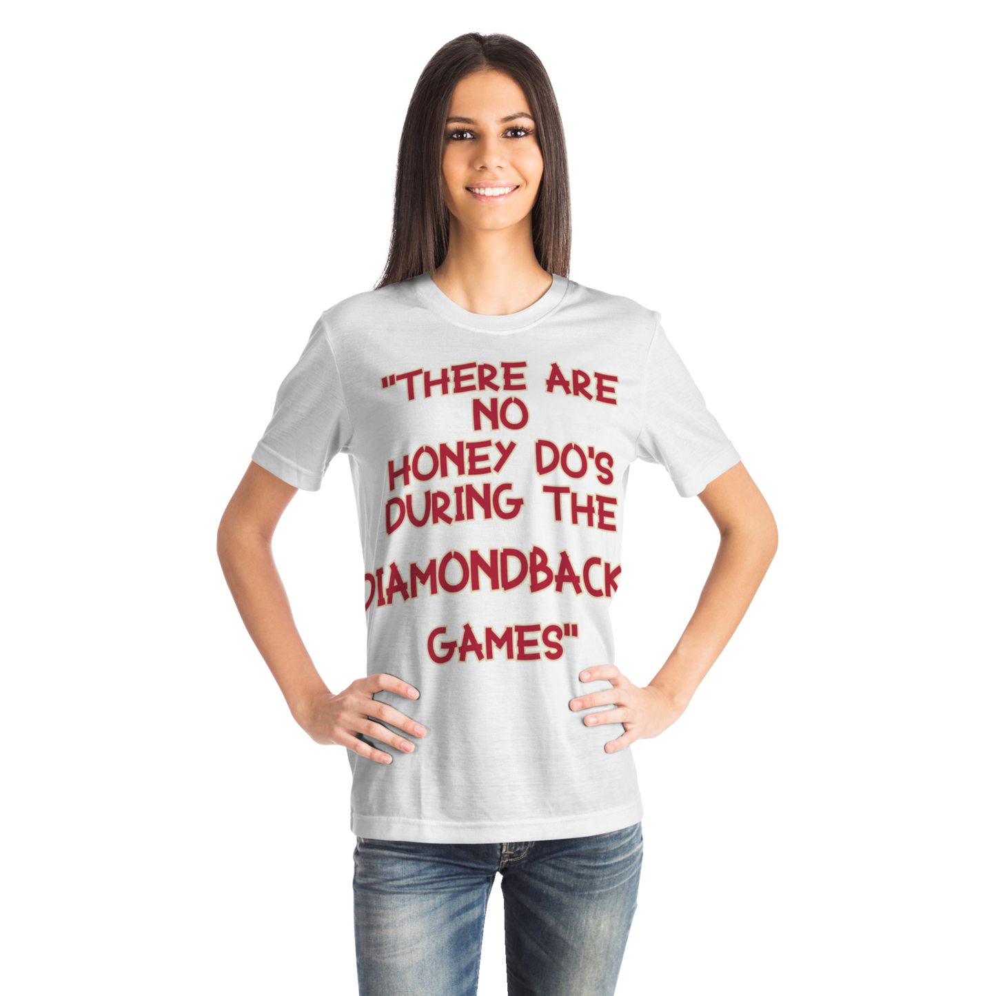 Honey Do's T-shirt Red & Sand