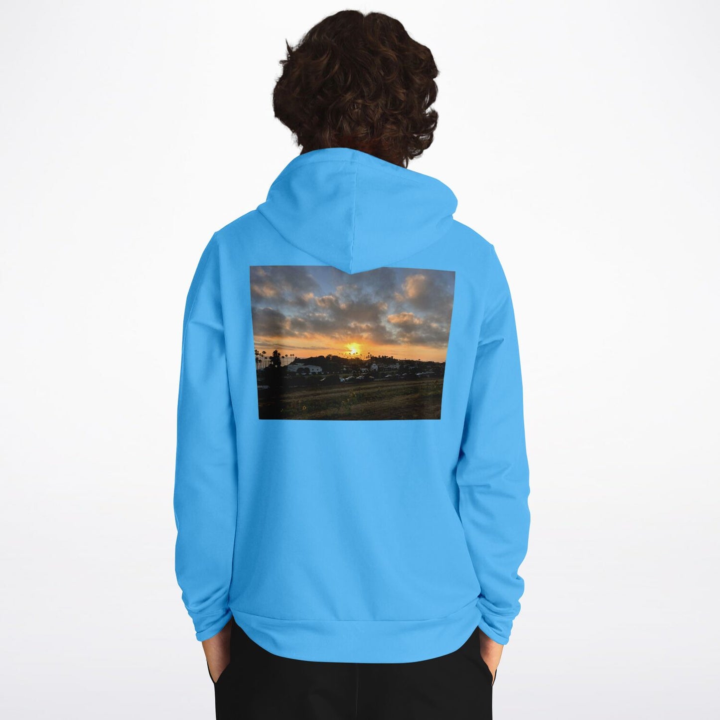 Surfer Smiles Hoodie Blue