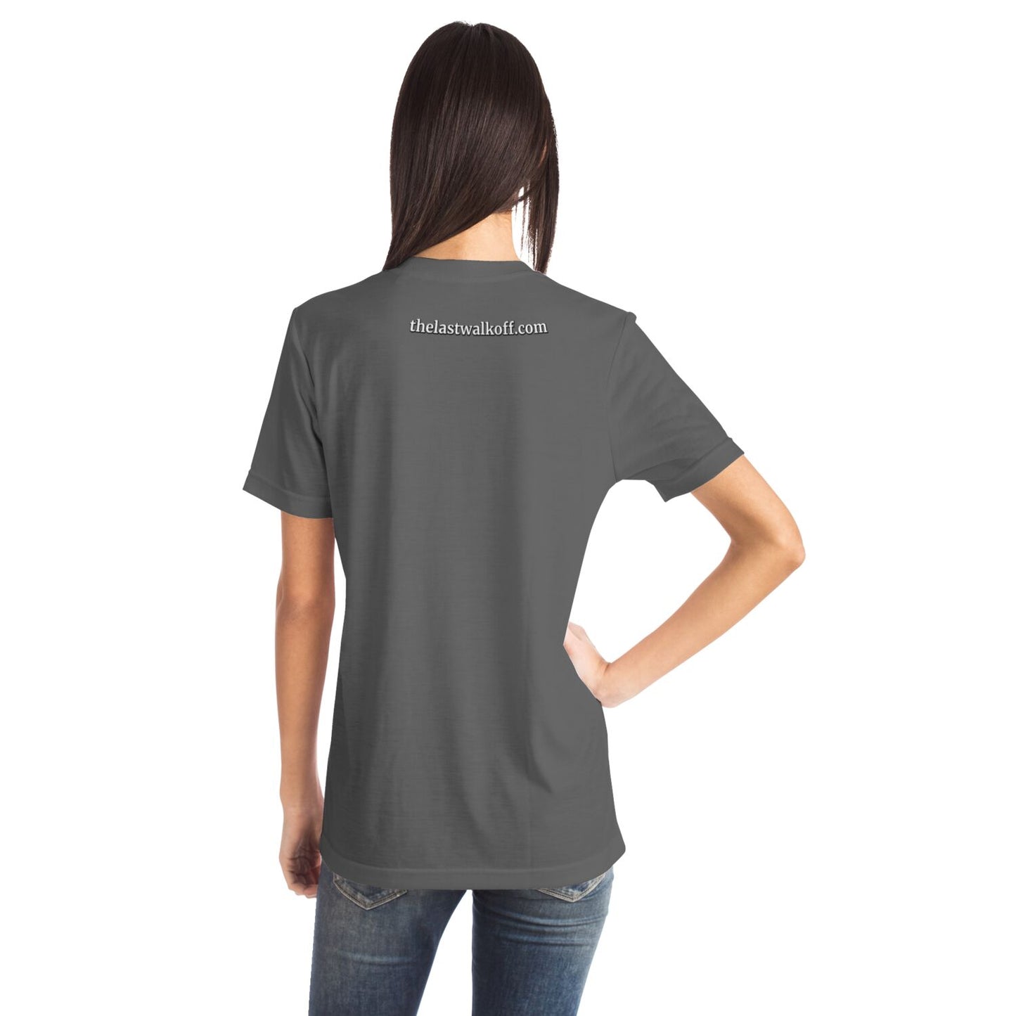 ".406Swing" Blue Logo Gray Shirt