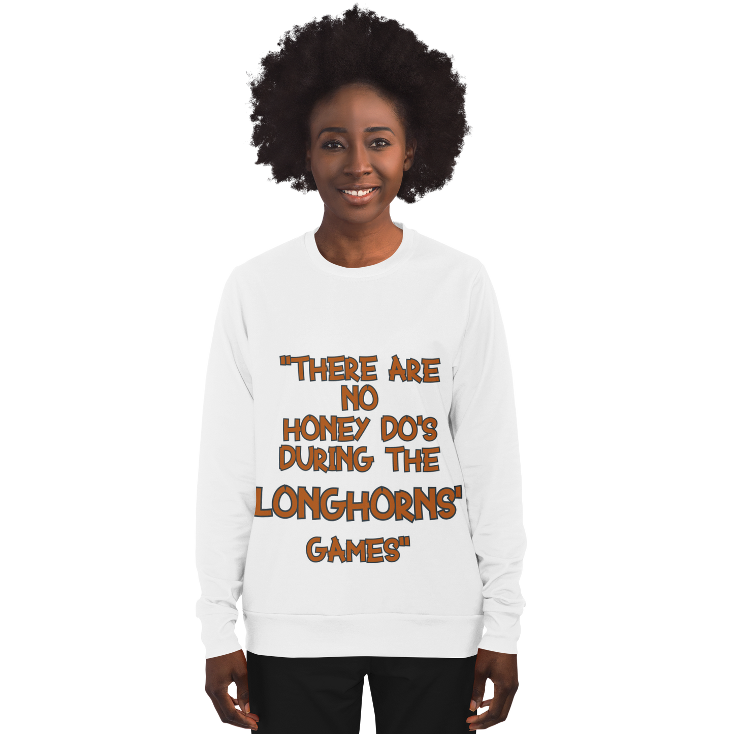 Honey Do's Long Sleeve Shirt Orange & Gray