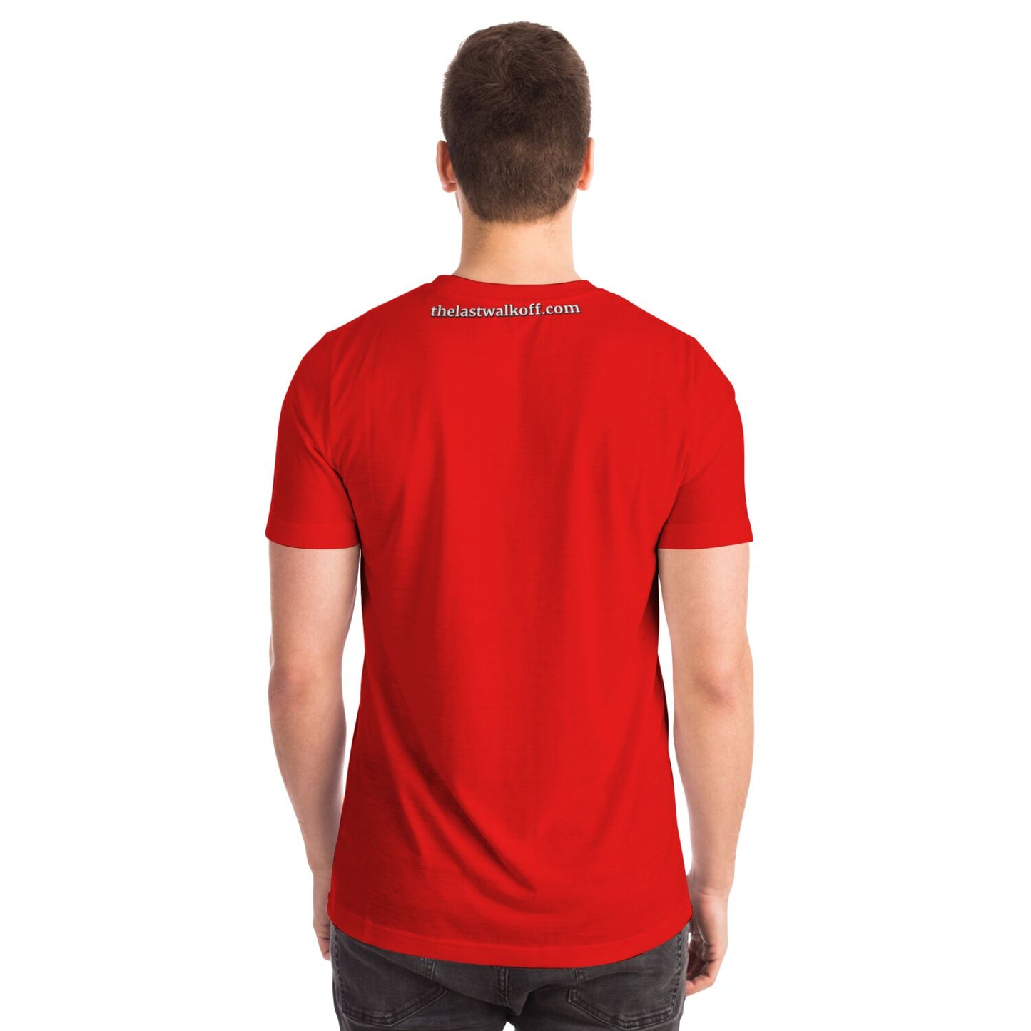 ".406Swing" White Logo Red Shirt