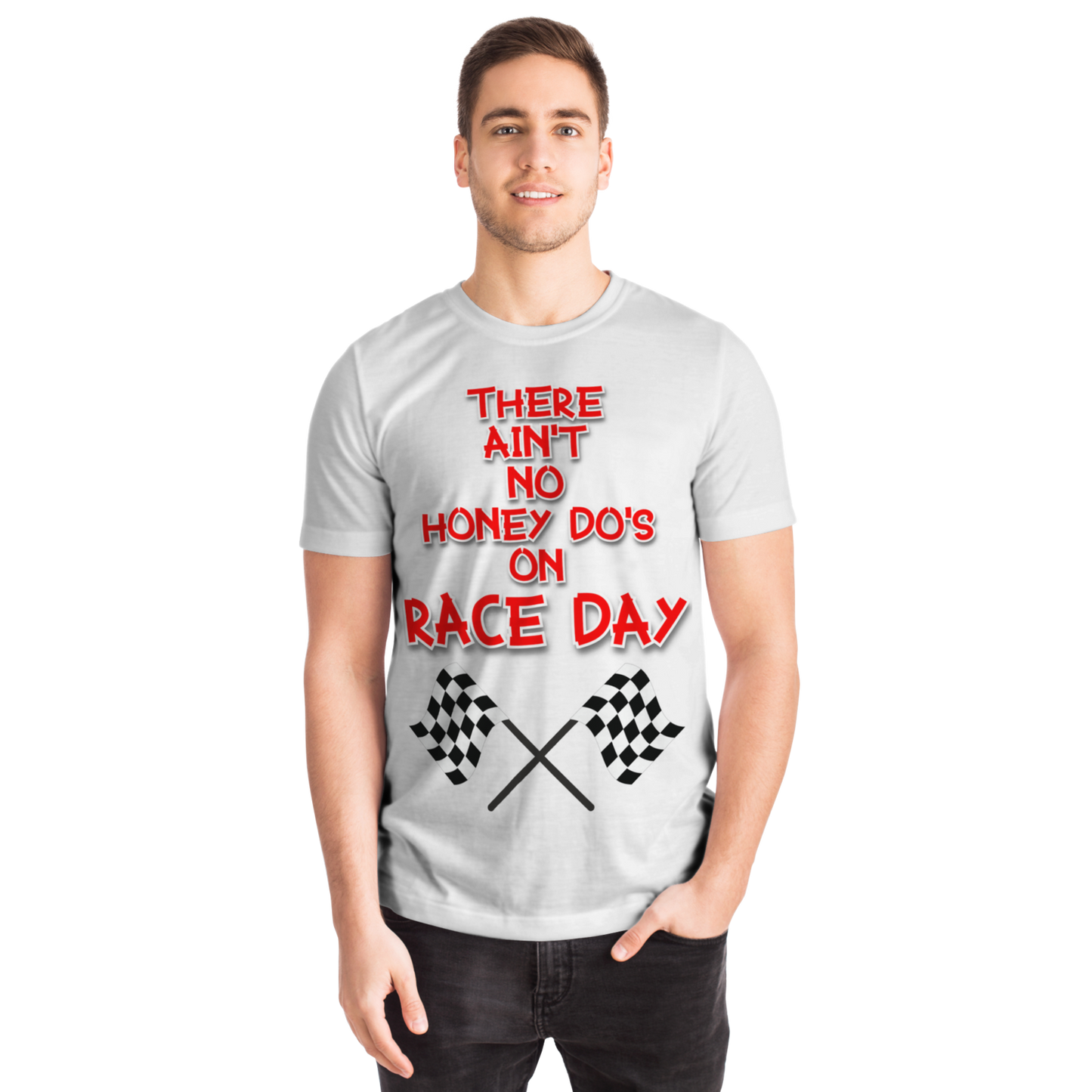 Honey Do's Race Day T-Shirt White