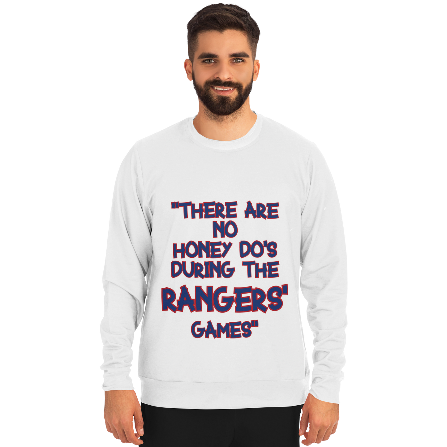 Honey Do's Long Sleeve Shirt Red & Blue