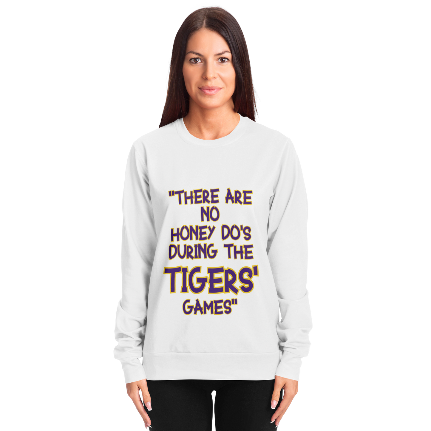 Honey Do's Long Sleeve Shirt Purple & Gold