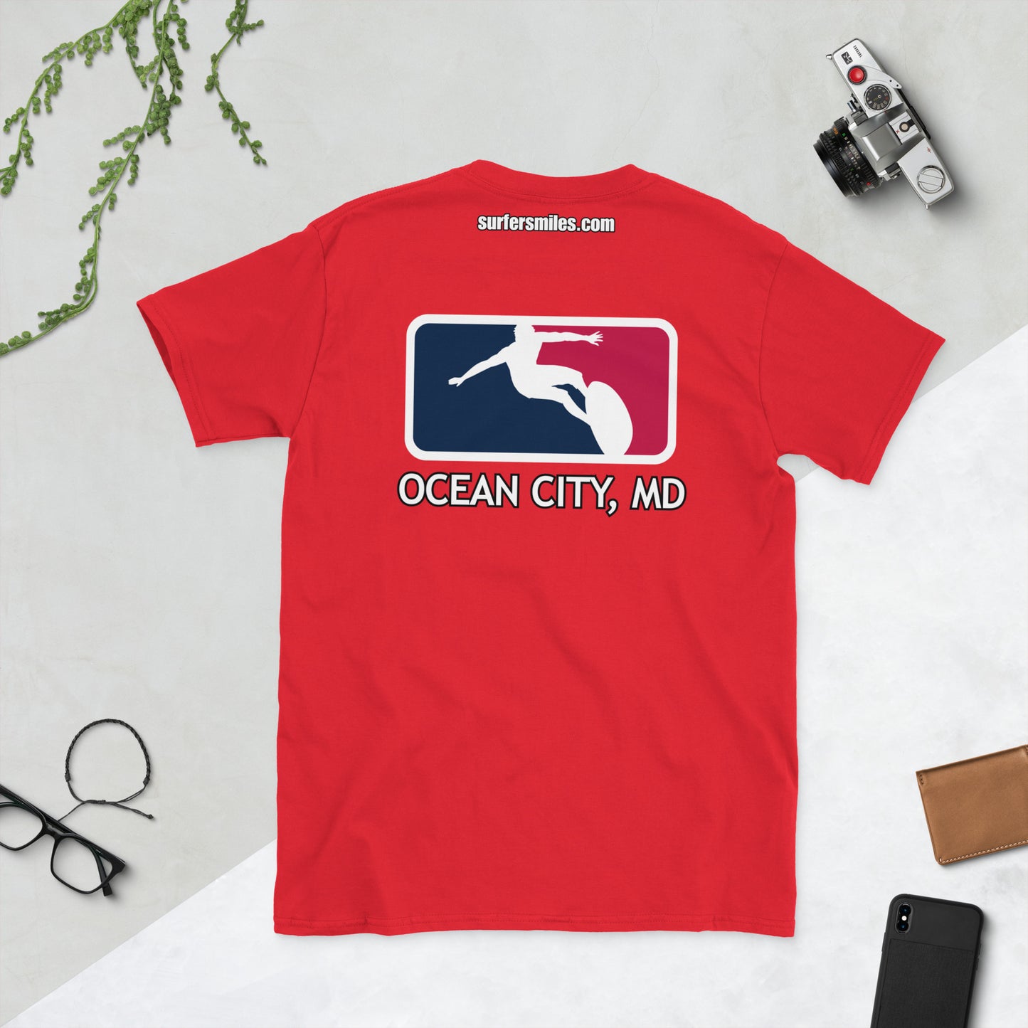 Men's Short Sleeve T-Shirt - 3 Color Surf Maverick OC