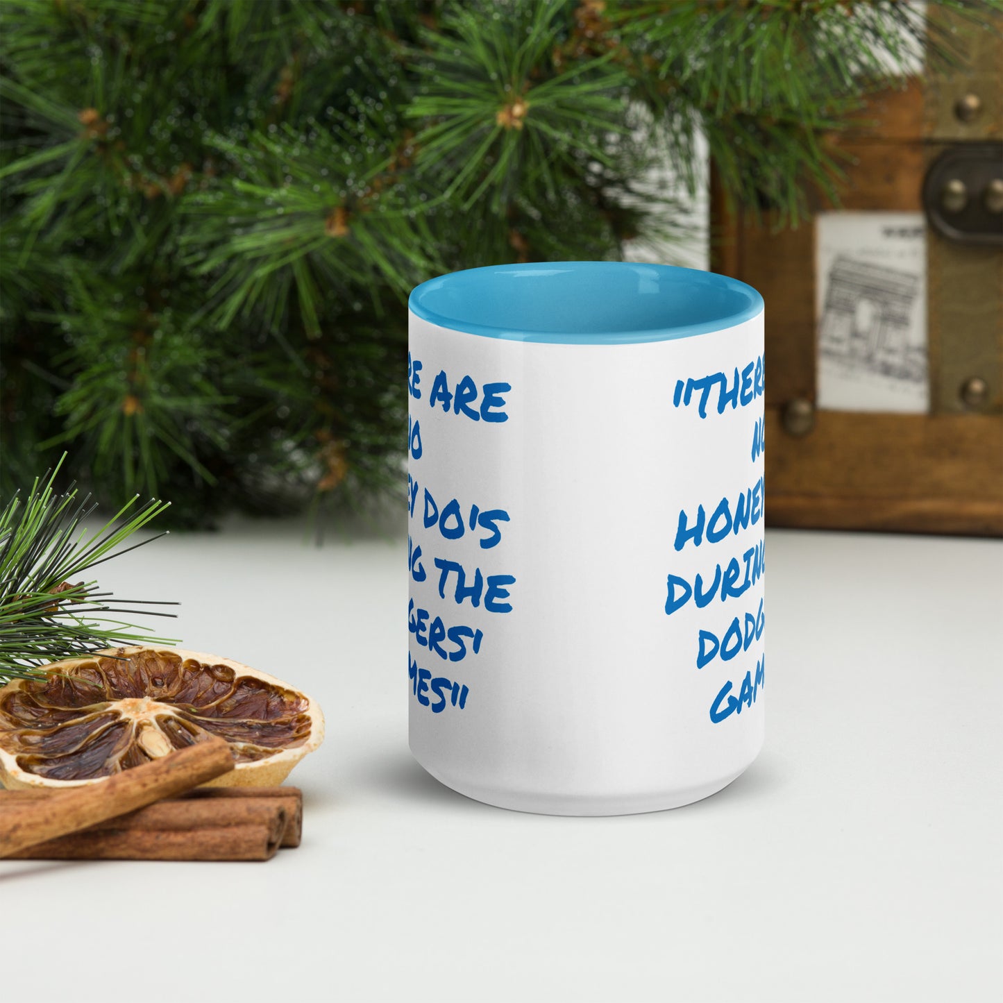 Los Angeles Blue Honey Do White Mug