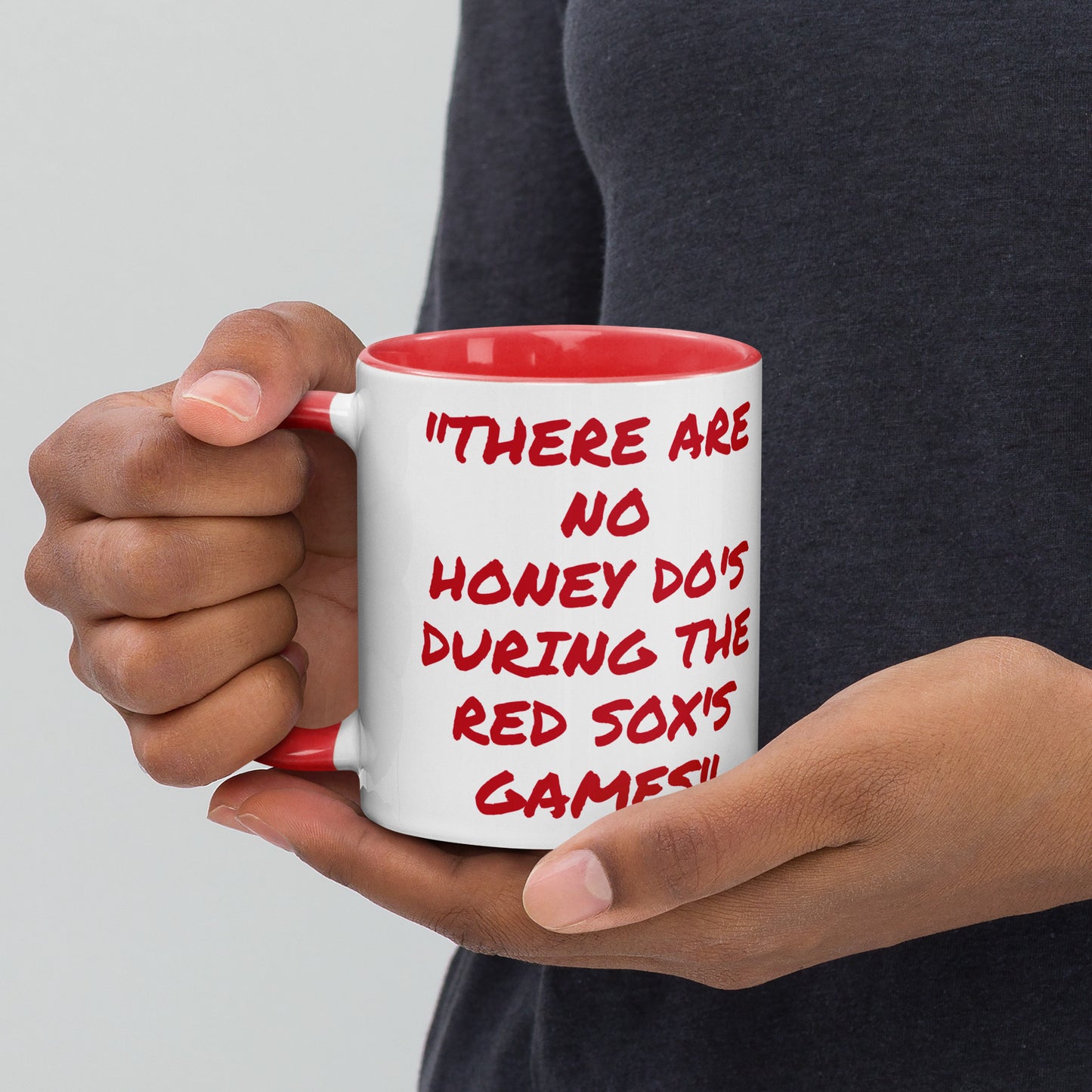Boston Red Honey Do White Mug