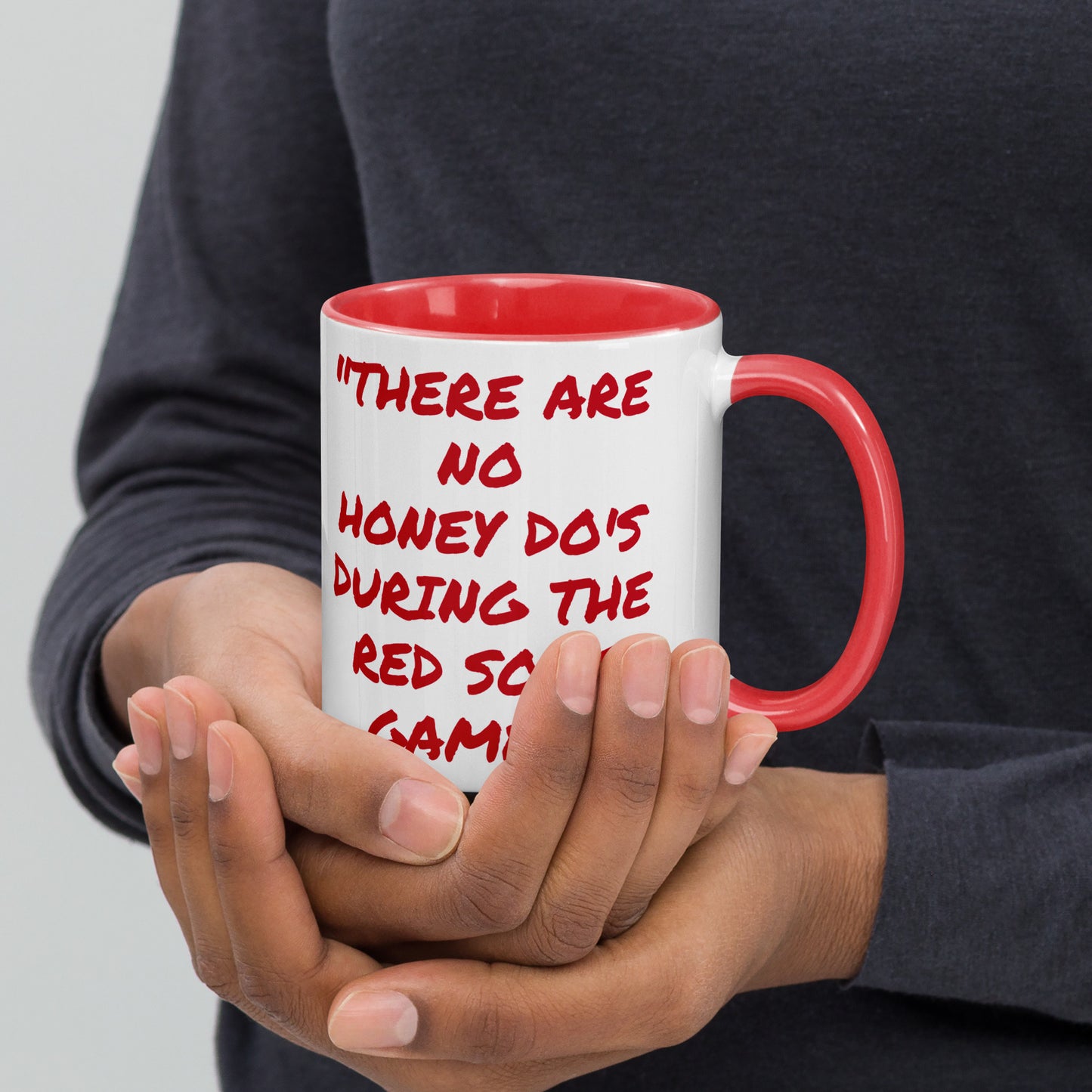 Boston Red Honey Do White Mug