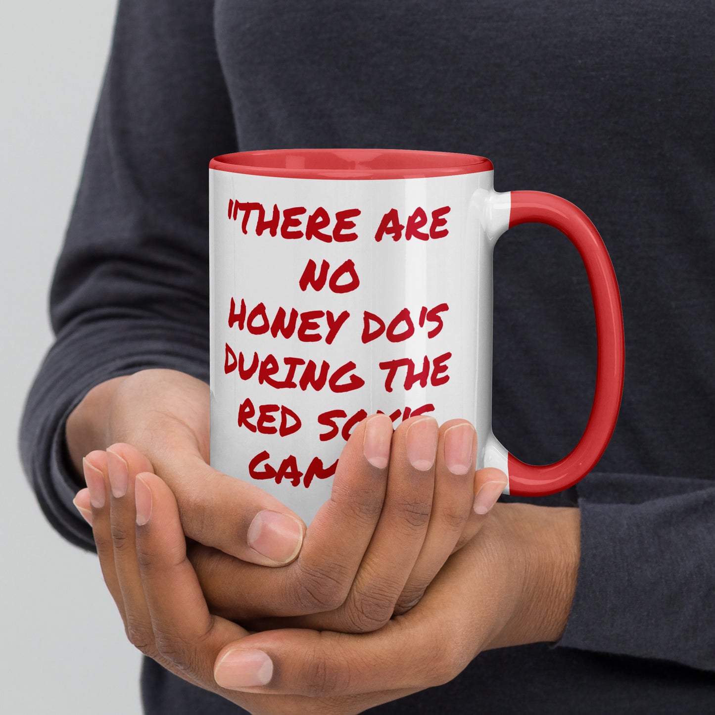 Boston Red Honey Do White Mug