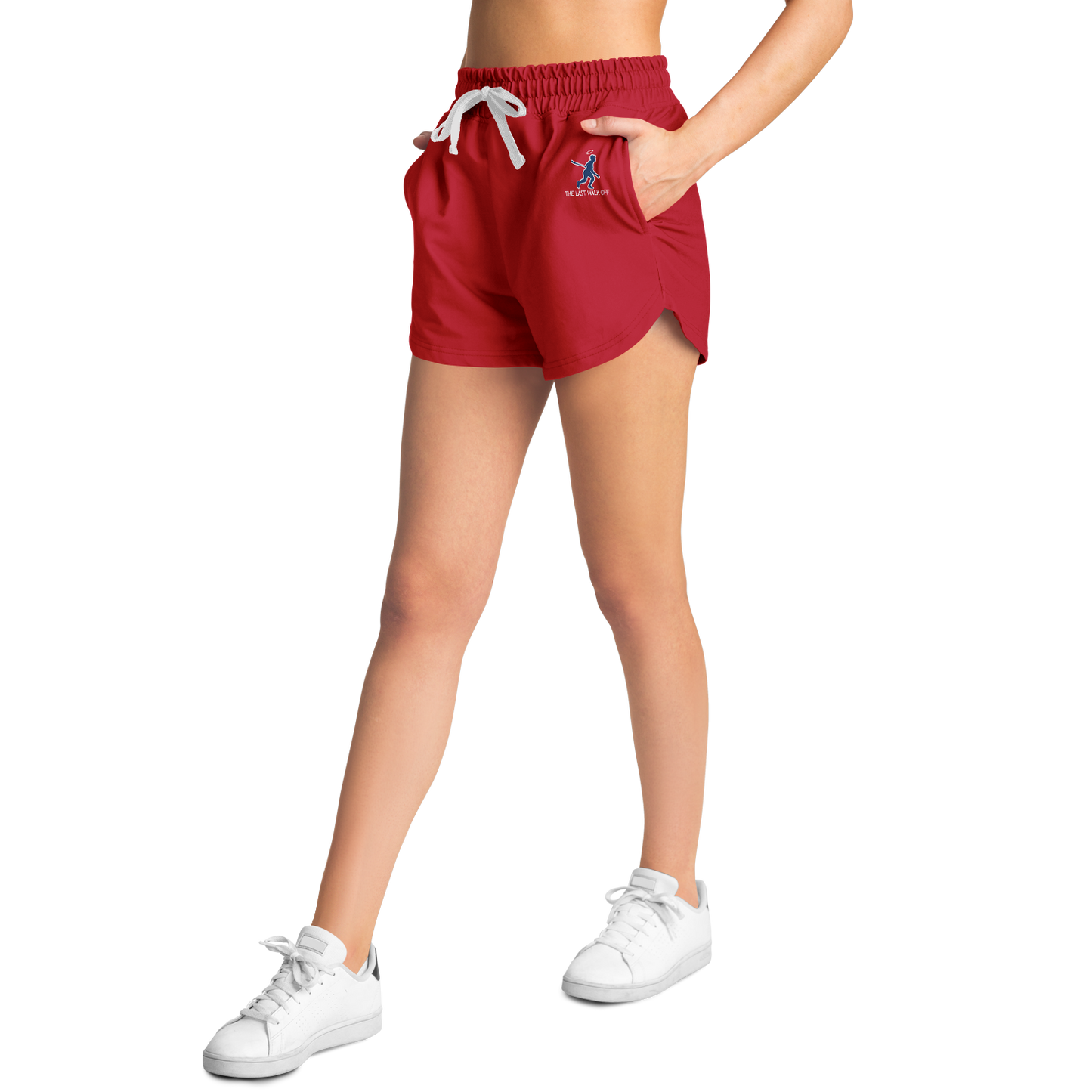 Los Angeles Women's Red Shorts