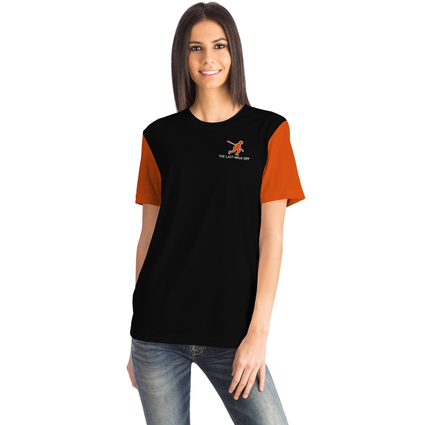 Baltimore Black Orange Short Sleeve Shirt