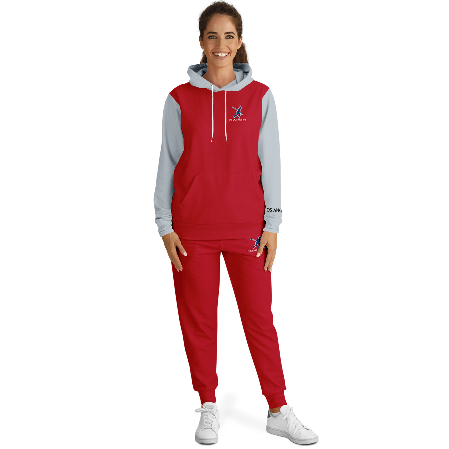 Los Angeles Red Hoodie and Joggers