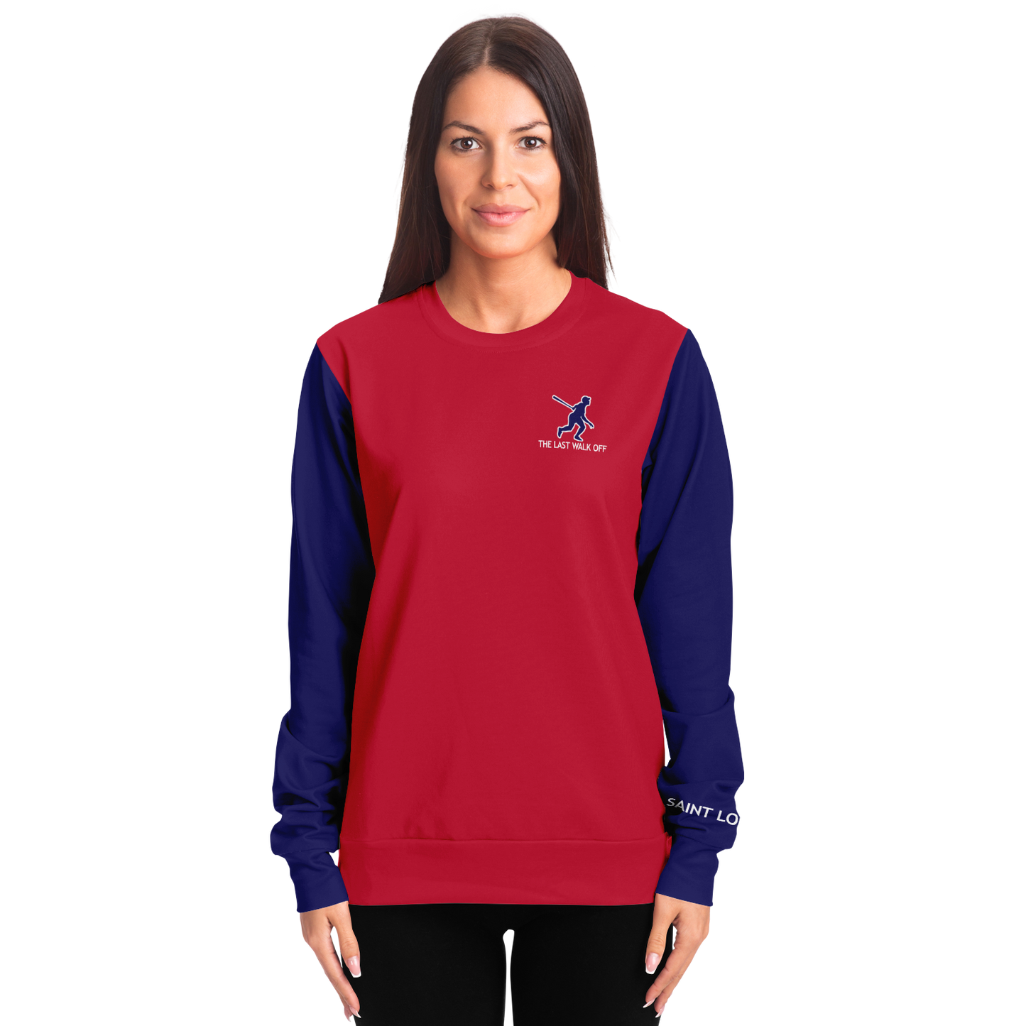 Saint Louis Red Blue Long Sleeve Shirt