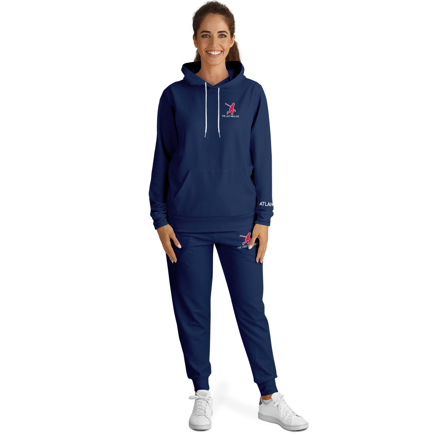 Atlanta Navy Blue Hoodie and Joggers POST