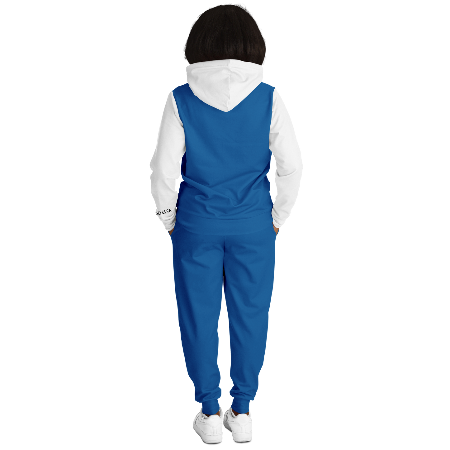 Los Angeles Blue White Hoodie and Joggers