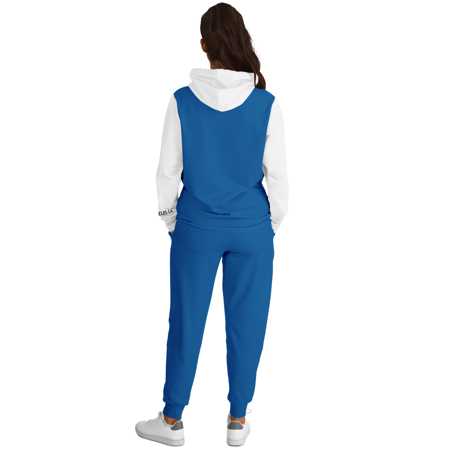 Los Angeles Blue White Hoodie and Joggers
