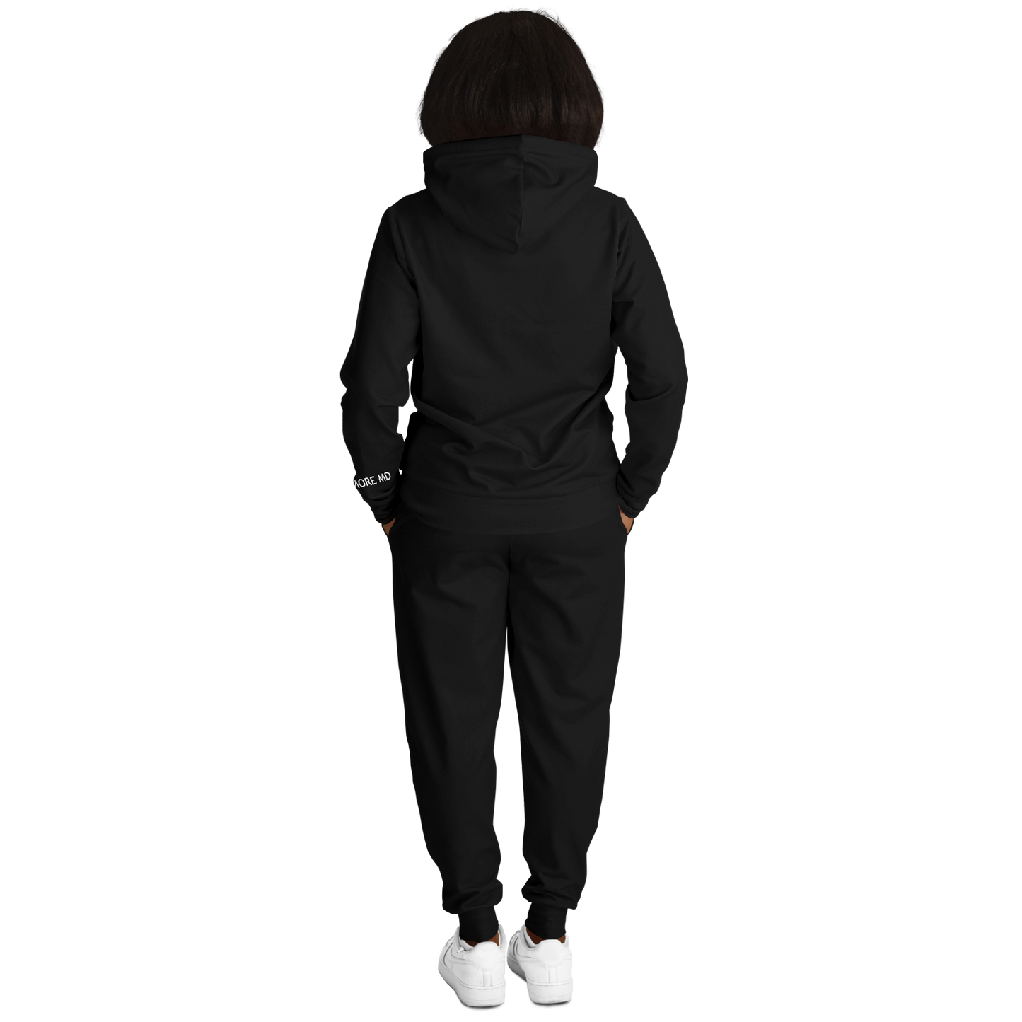 Baltimore Black Hoodie and Joggers Two