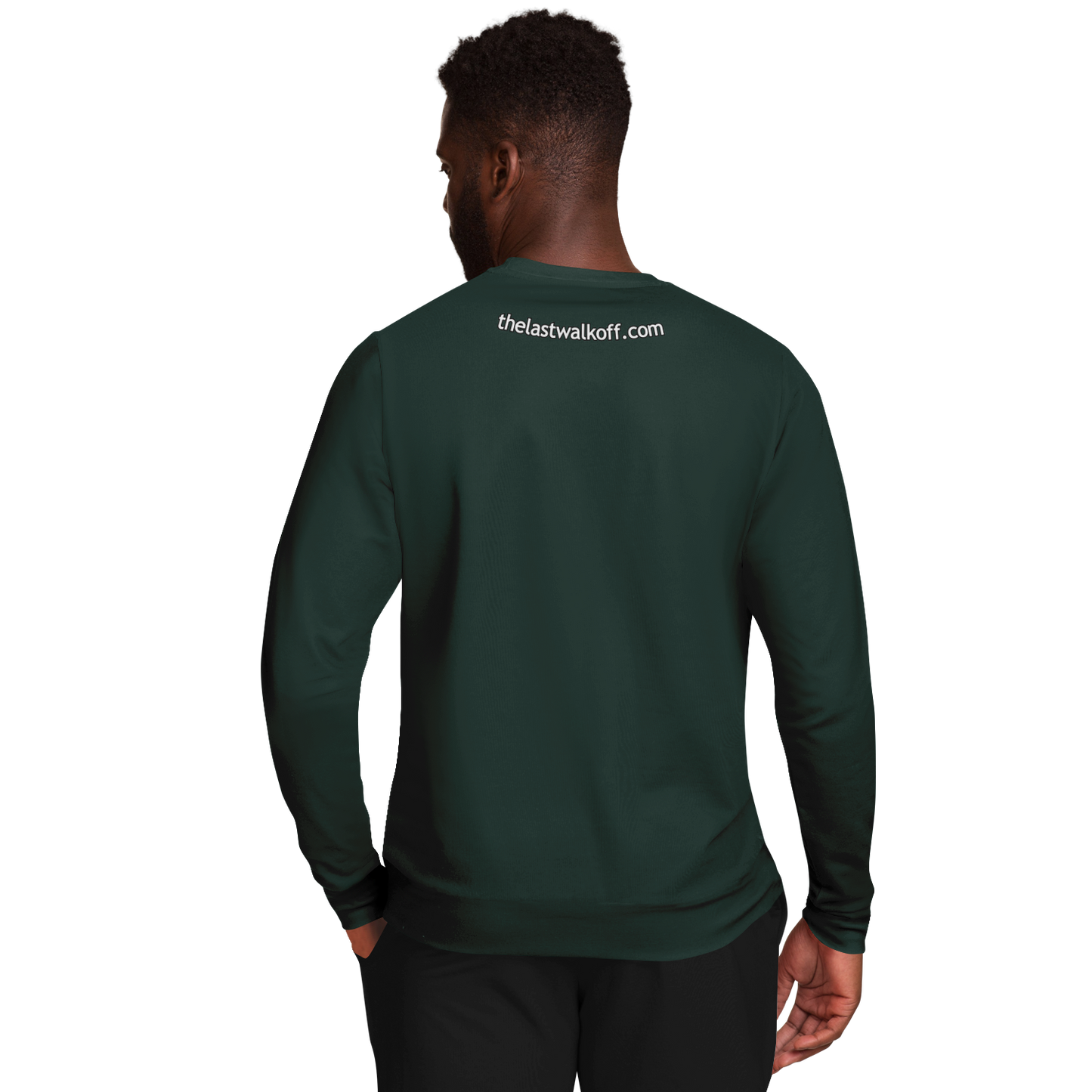 Honey Do's Dark Green Yellow Long Sleeve Shirt