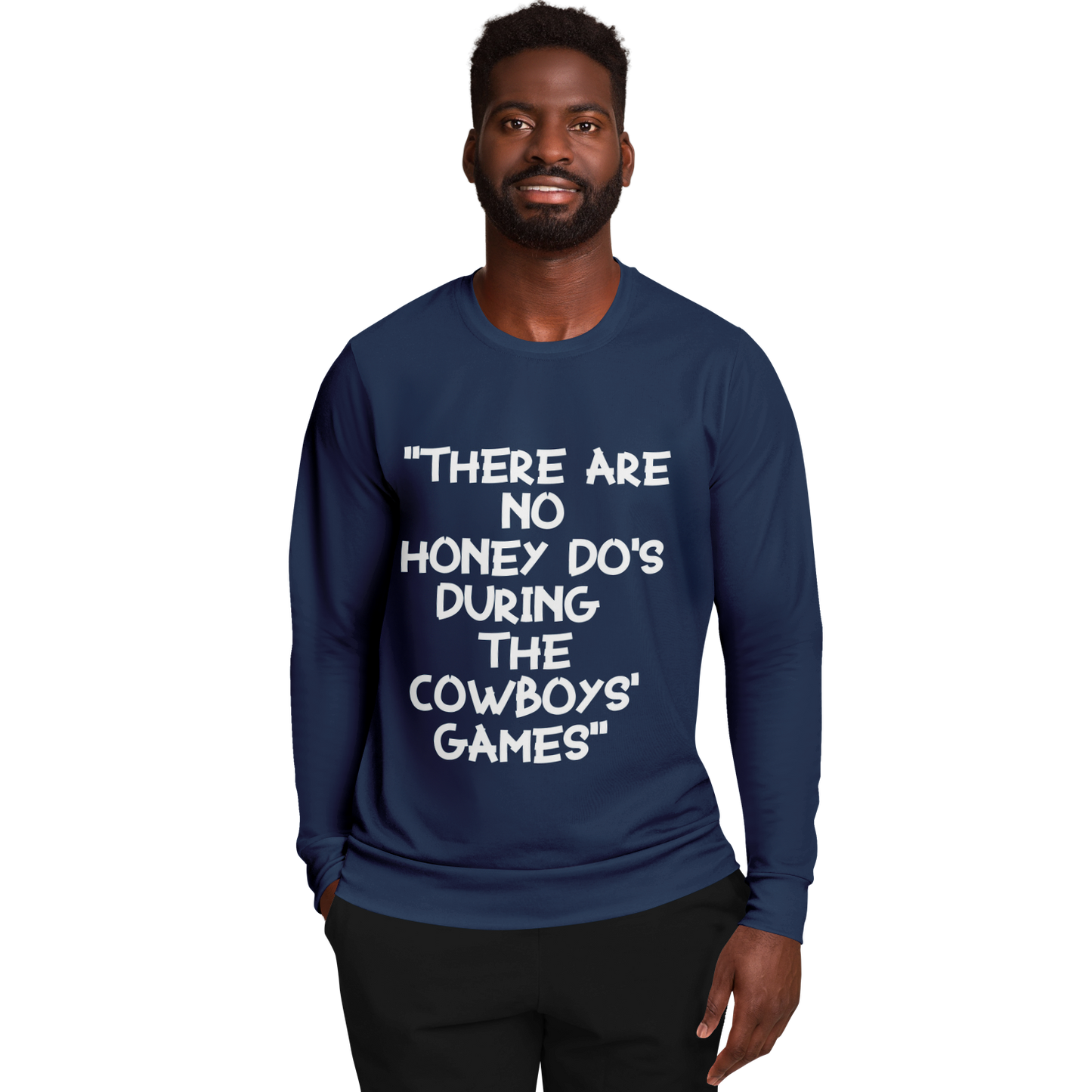 Honey Do's Navy Blue Long Sleeve Shirt