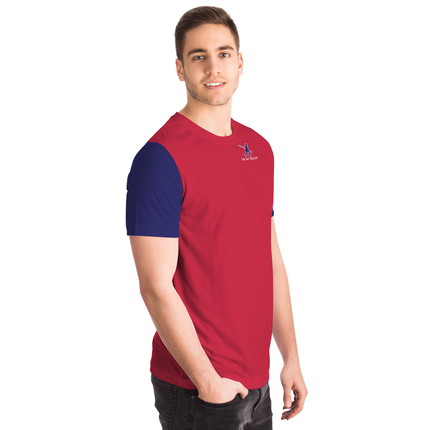 Saint Louis Red Blue Short Sleeve Shirt