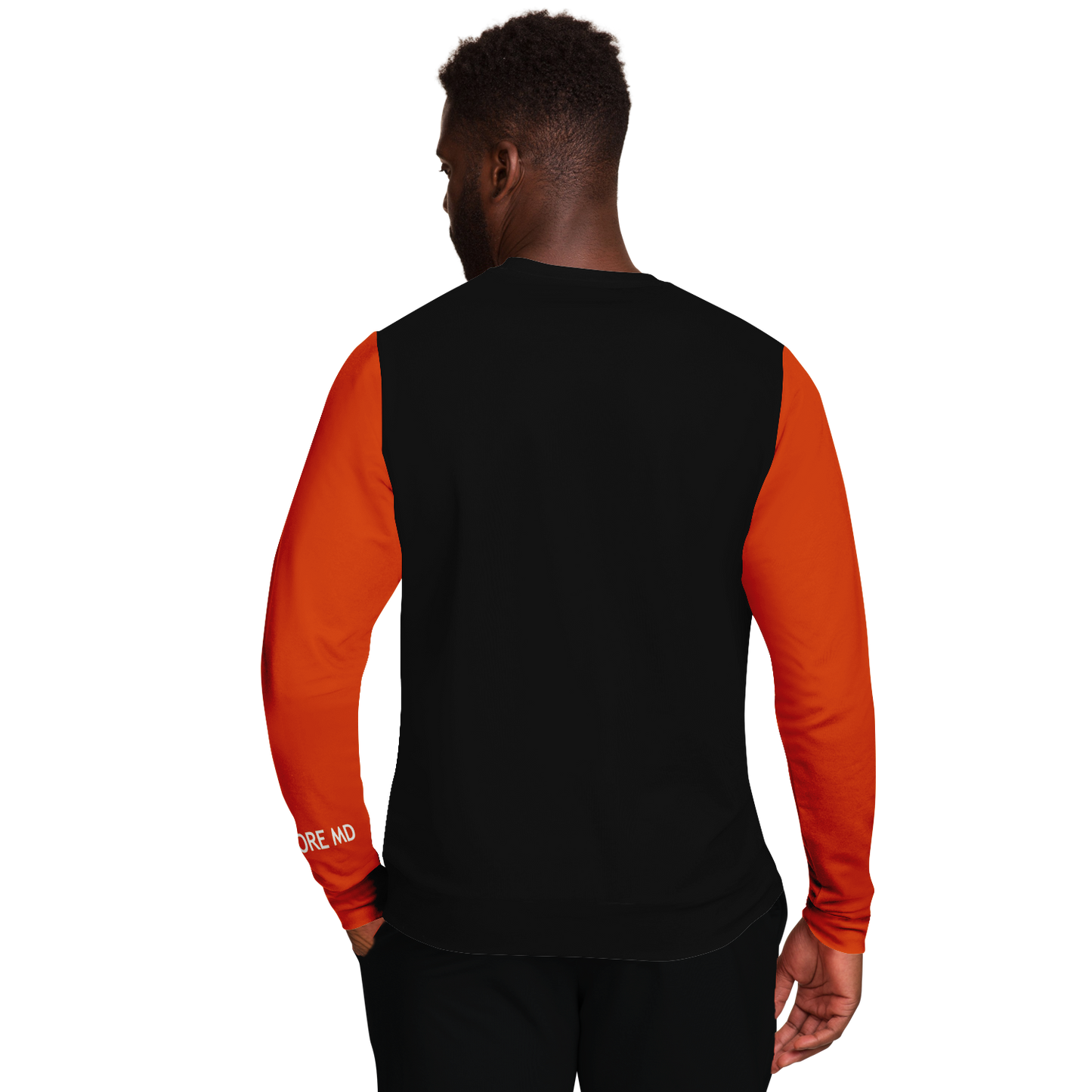 Baltimore Black Orange Long Sleeve Shirt