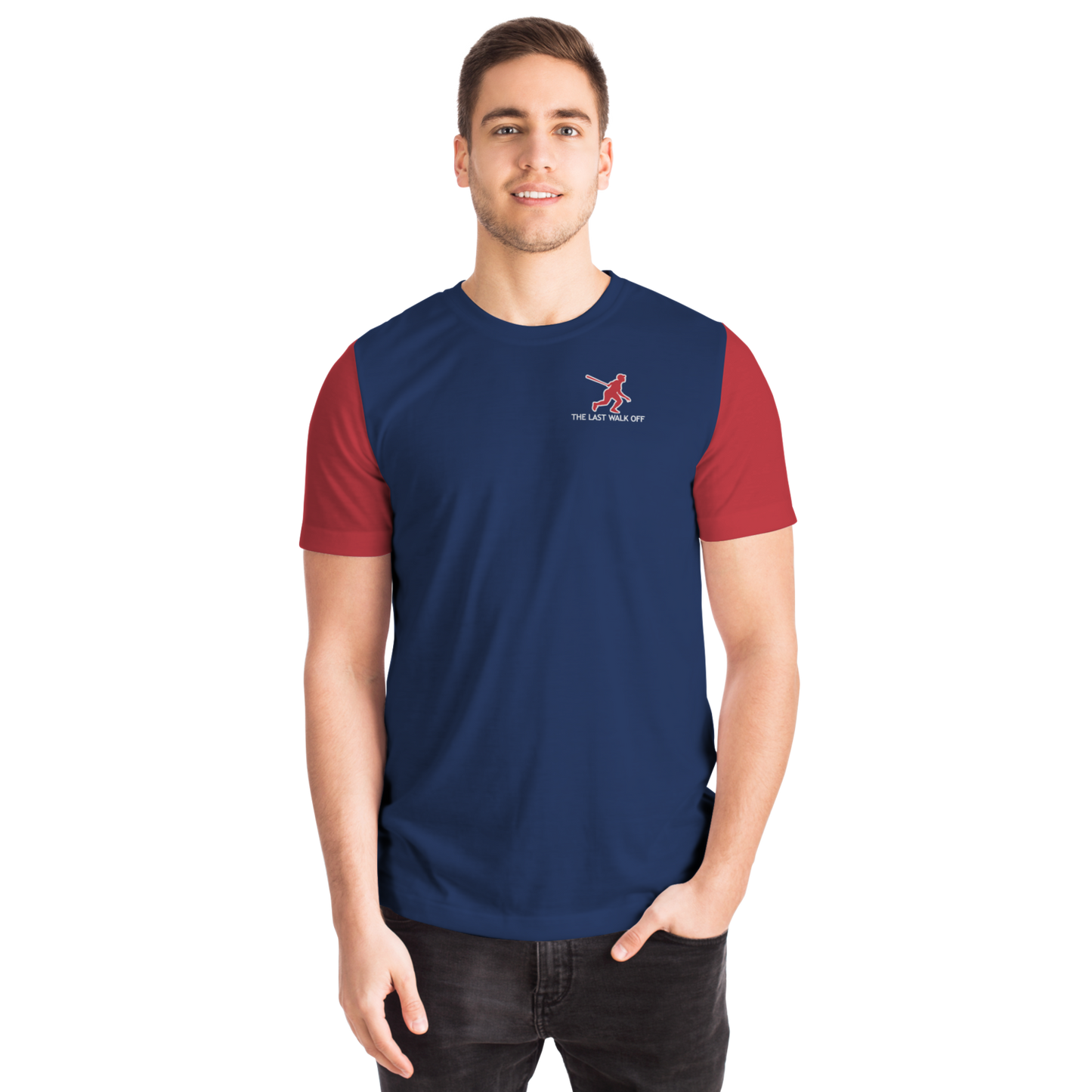 Boston Red Navy Blue Short Sleeve Shirt