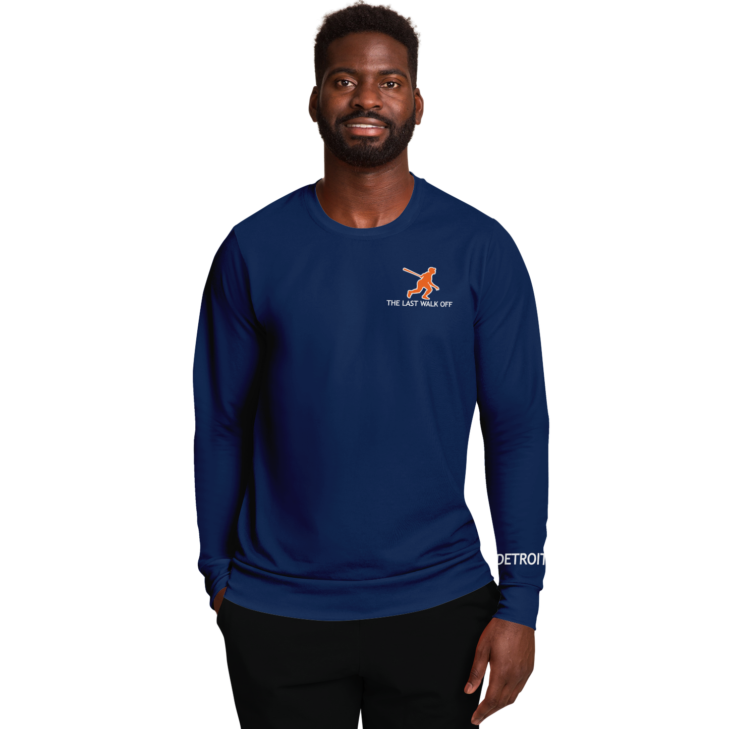 Detroit Blue Long Sleeve Shirt