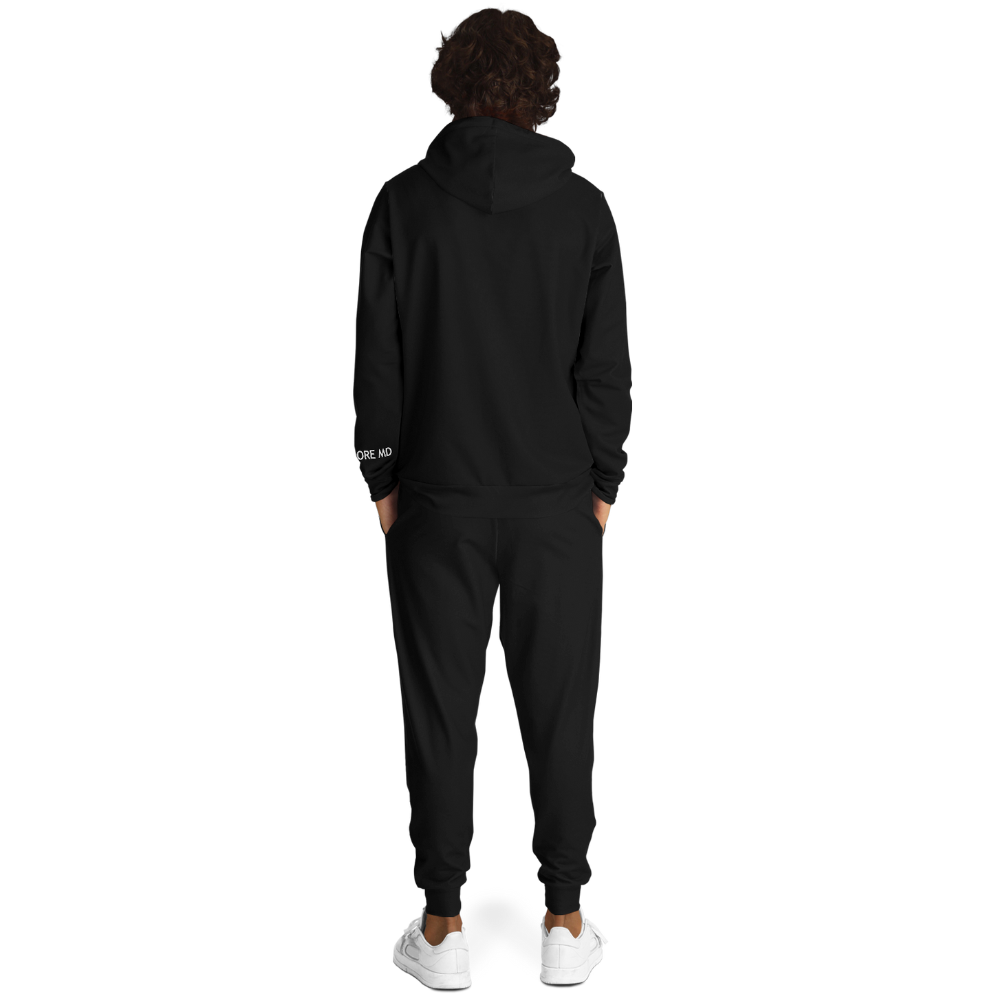 Baltimore Black Hoodie and Joggers Two