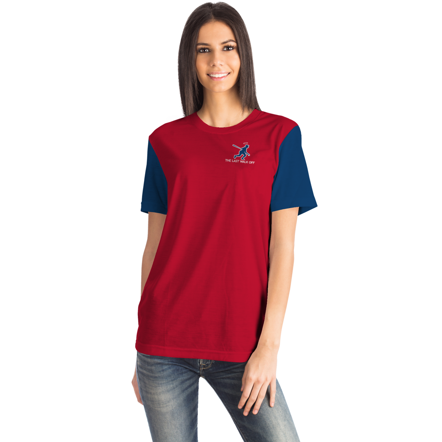 Los Angeles Blue Red Short Sleeve Shirt