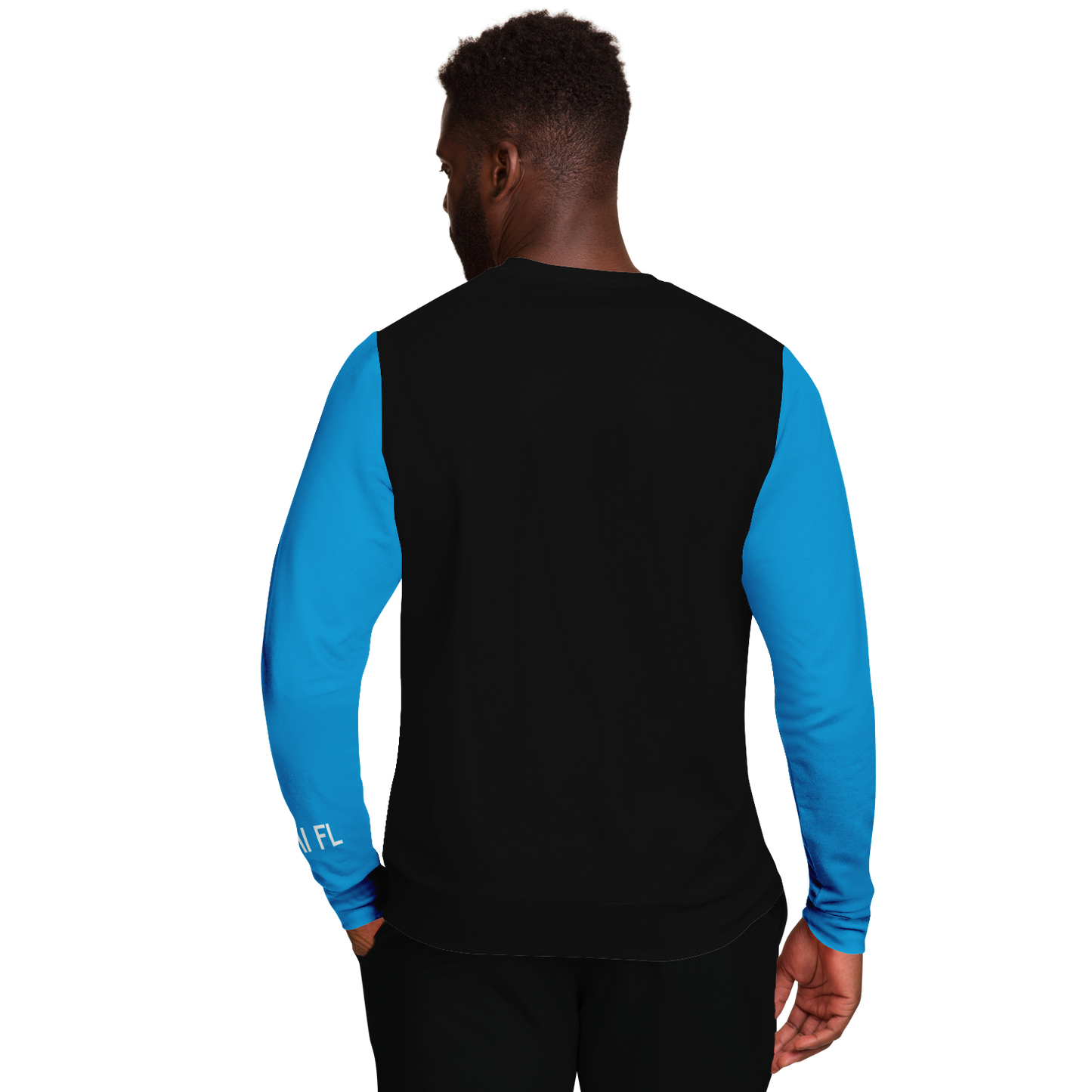 Miami Black Blue Long Sleeve Shirt